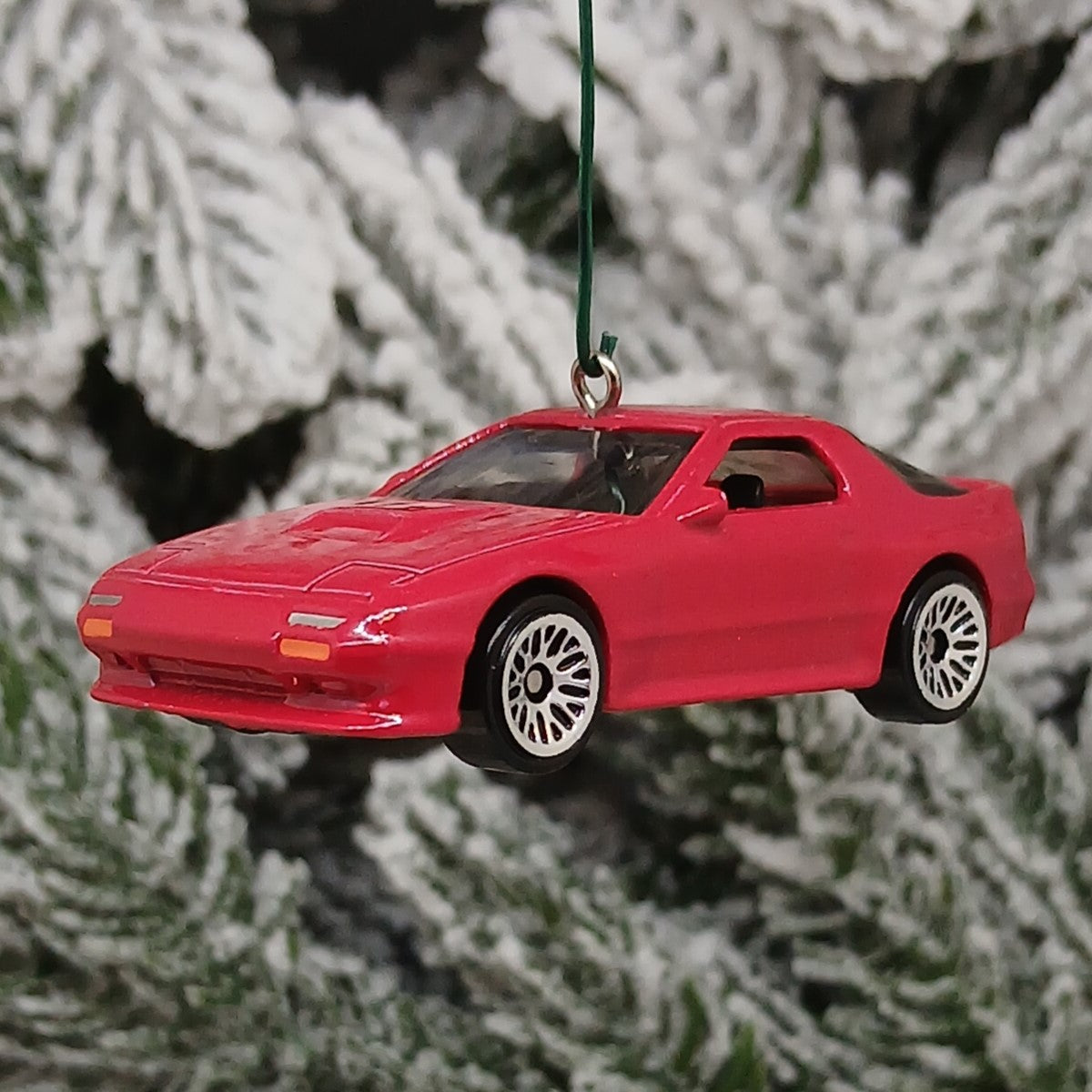 Mazda RX-7 Savanna Christmas Ornament Fun Gift Idea Unique Xmas Tree Decoration 1985-1991