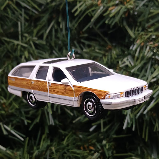 BUICK Roadmaster Estate Wagon Ornament Christmas Decoration Unique Gift Idea Doors Open 1991-1996