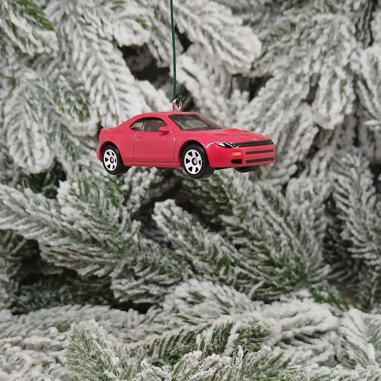 TOYOTA 1993 CELICA Ornament Christmas Gift Xmas Tree Decoration Red 1992