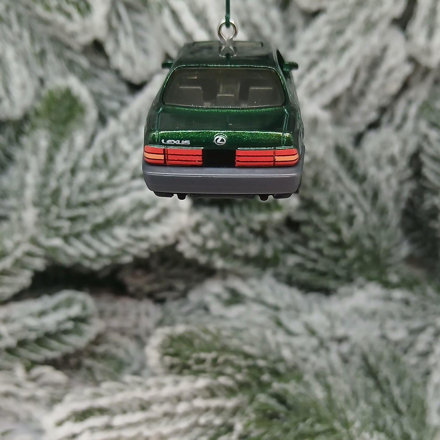 LEXUS LS 400 Ornament Christmas Gift Xmas Tree Decoration Green Beige Black 1994