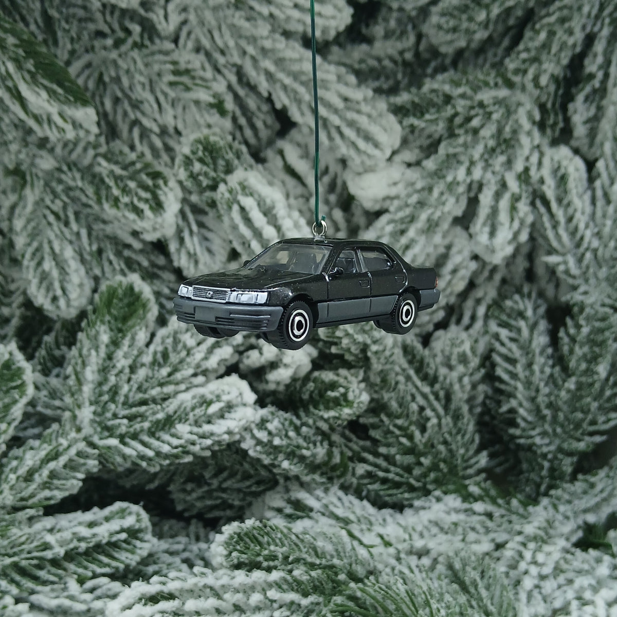LEXUS LS 400 Ornament Christmas Gift Xmas Tree Decoration Green Beige Black 1994
