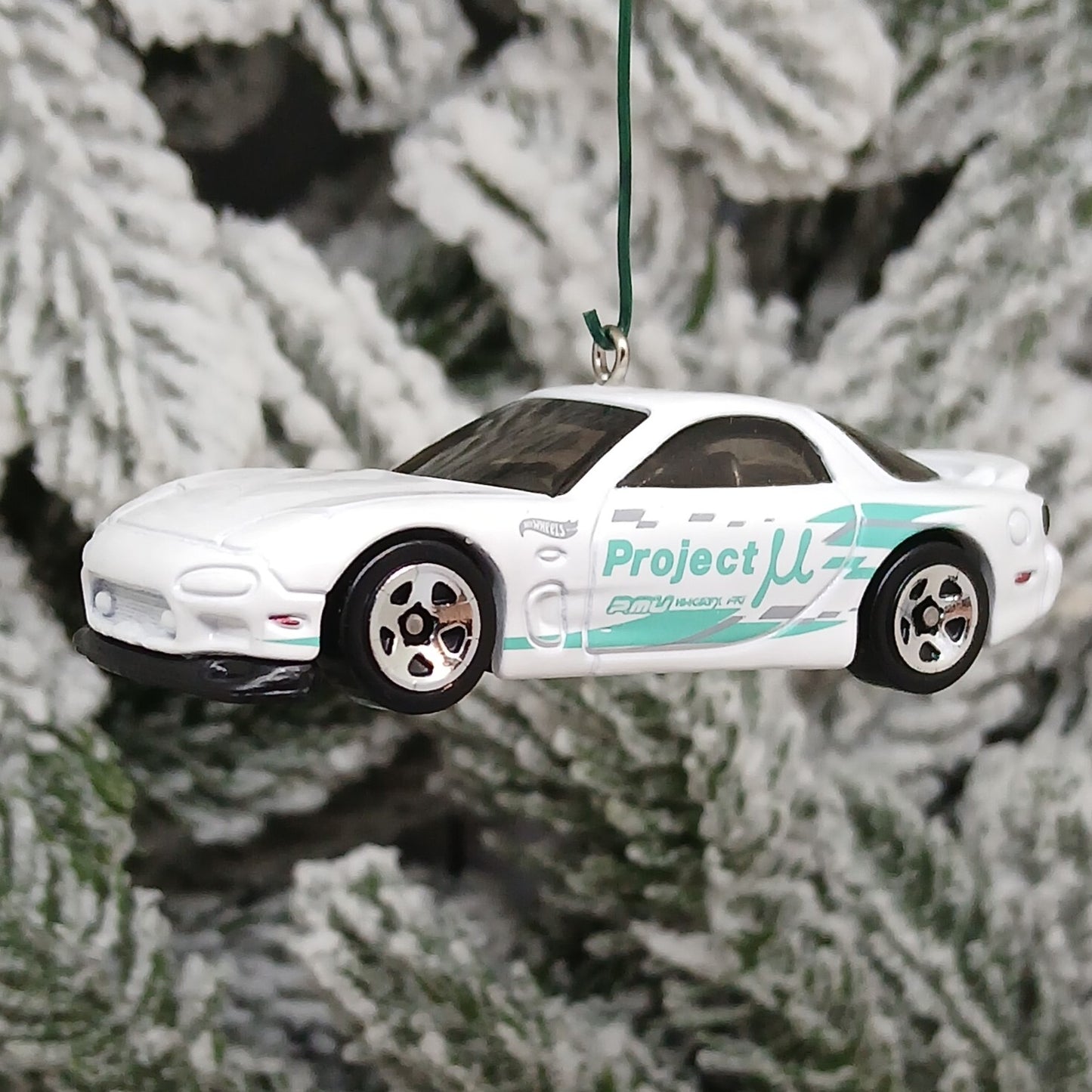 Mazda 1995 RX-7 Christmas Ornament Fun Gift Idea Unique Xmas Tree Decoration RX7
