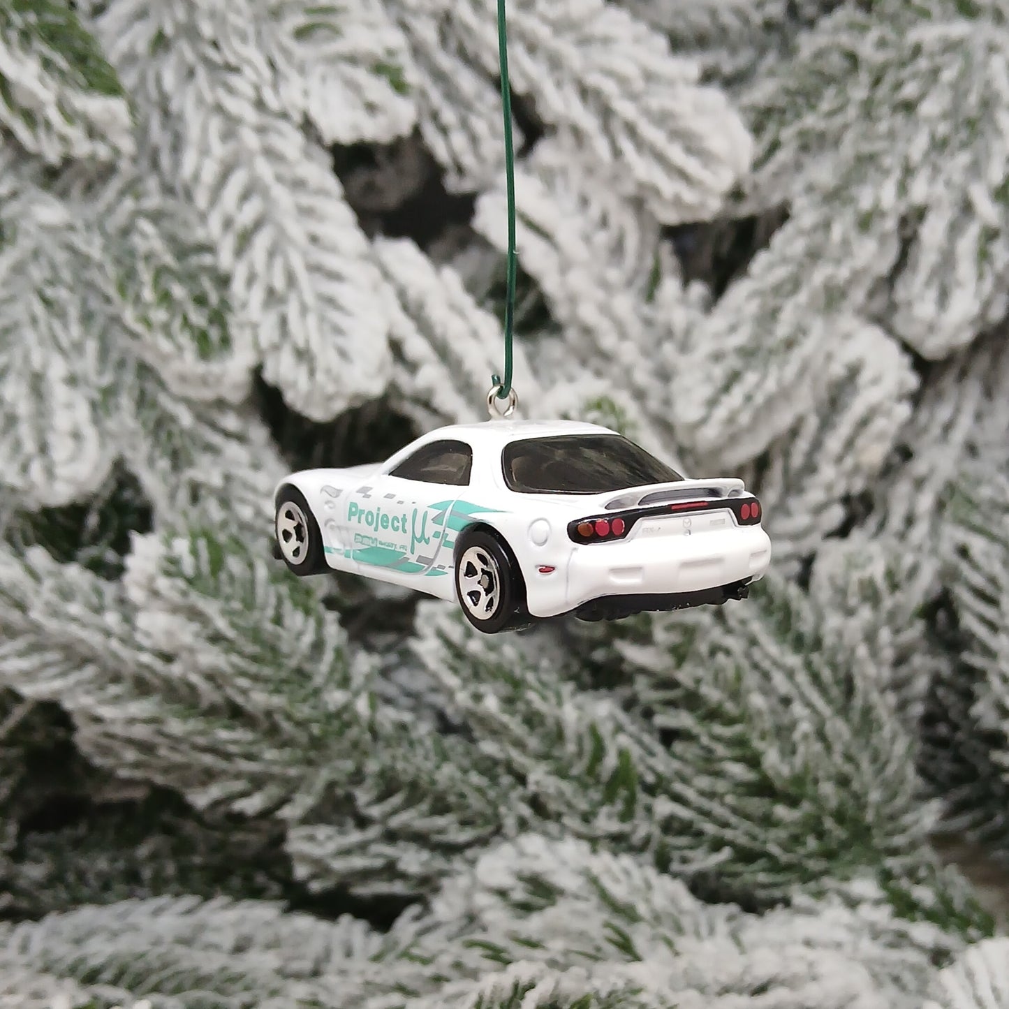 Mazda 1995 RX-7 Christmas Ornament Fun Gift Idea Unique Xmas Tree Decoration RX7