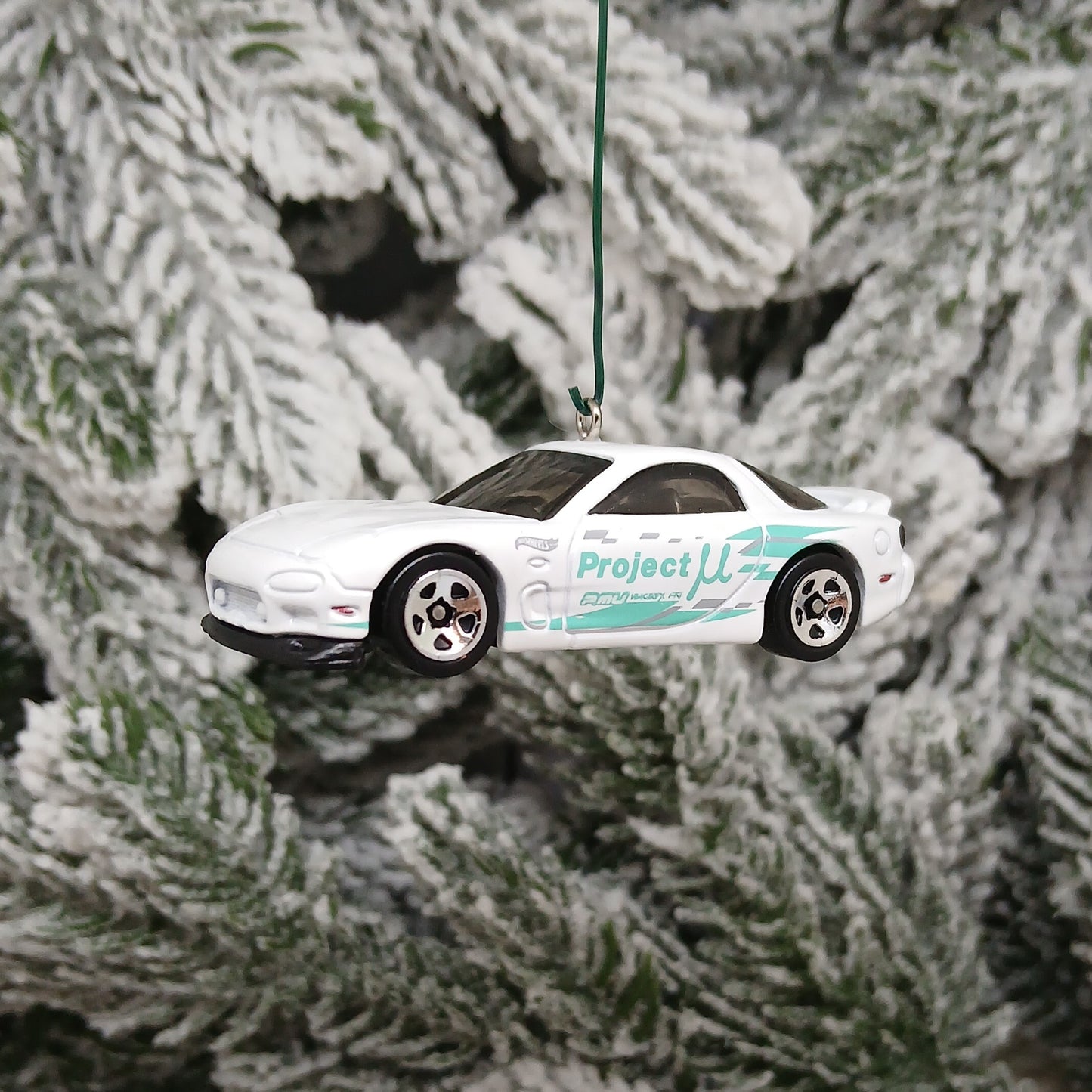 Mazda 1995 RX-7 Christmas Ornament Fun Gift Idea Unique Xmas Tree Decoration RX7