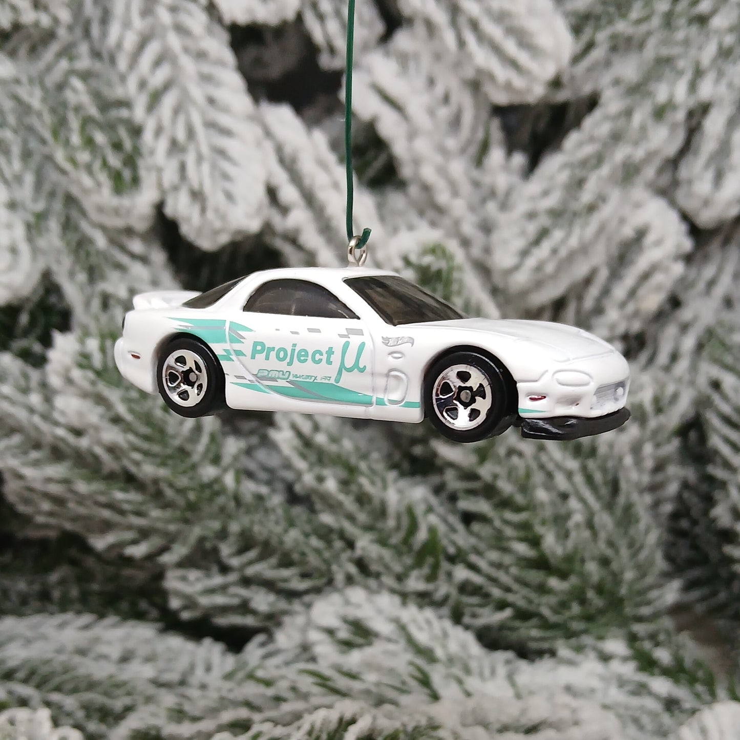 Mazda 1995 RX-7 Christmas Ornament Fun Gift Idea Unique Xmas Tree Decoration RX7