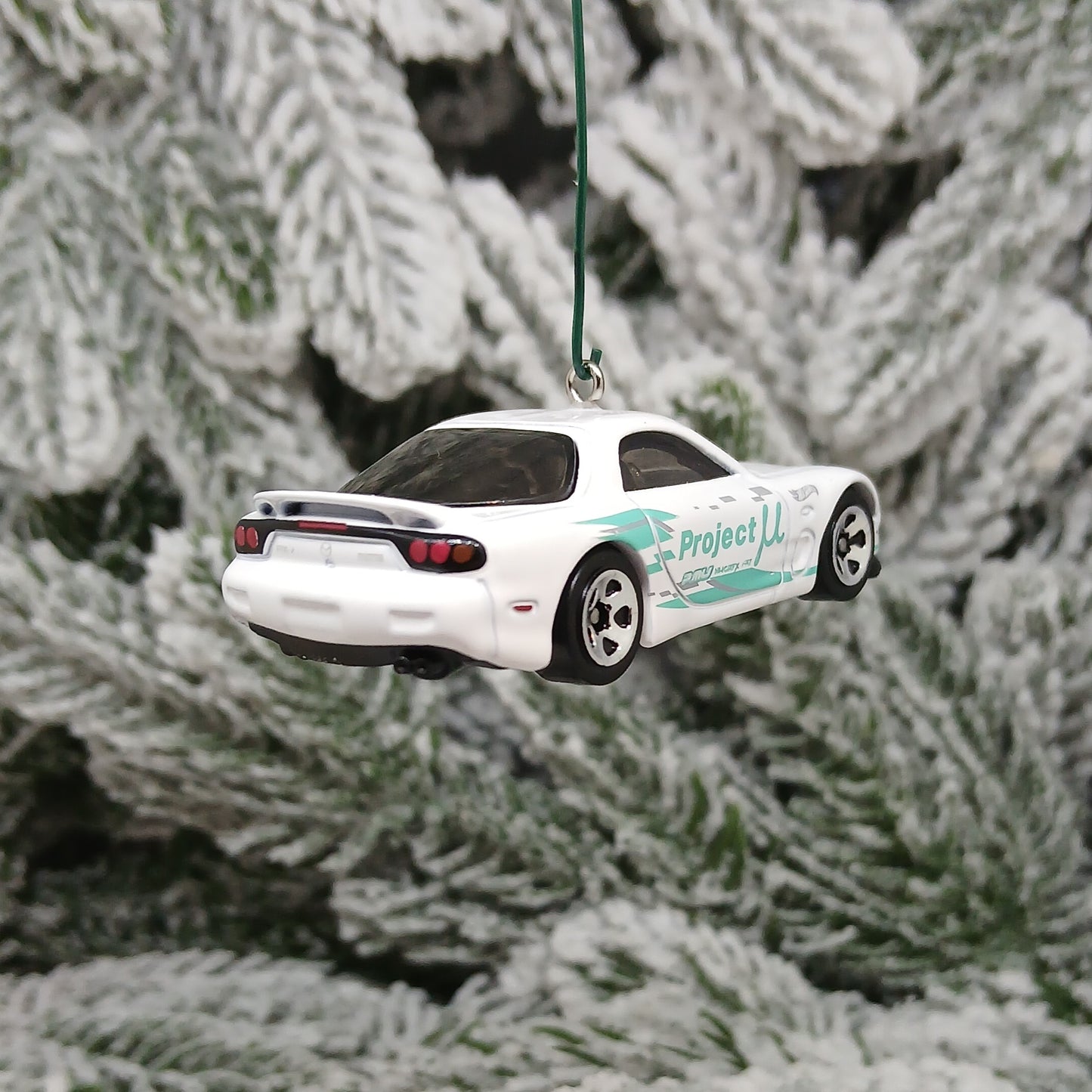 Mazda 1995 RX-7 Christmas Ornament Fun Gift Idea Unique Xmas Tree Decoration RX7