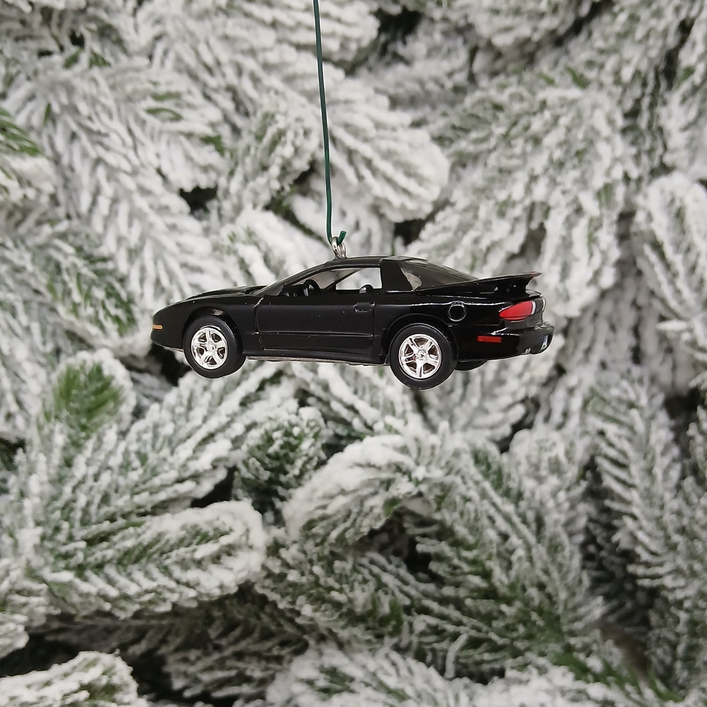 Pontiac Firebird Ornament 1997 Christmas Tree Decoration Trans Am WS6 Unique Xmas Gift Black Nicely Detailed