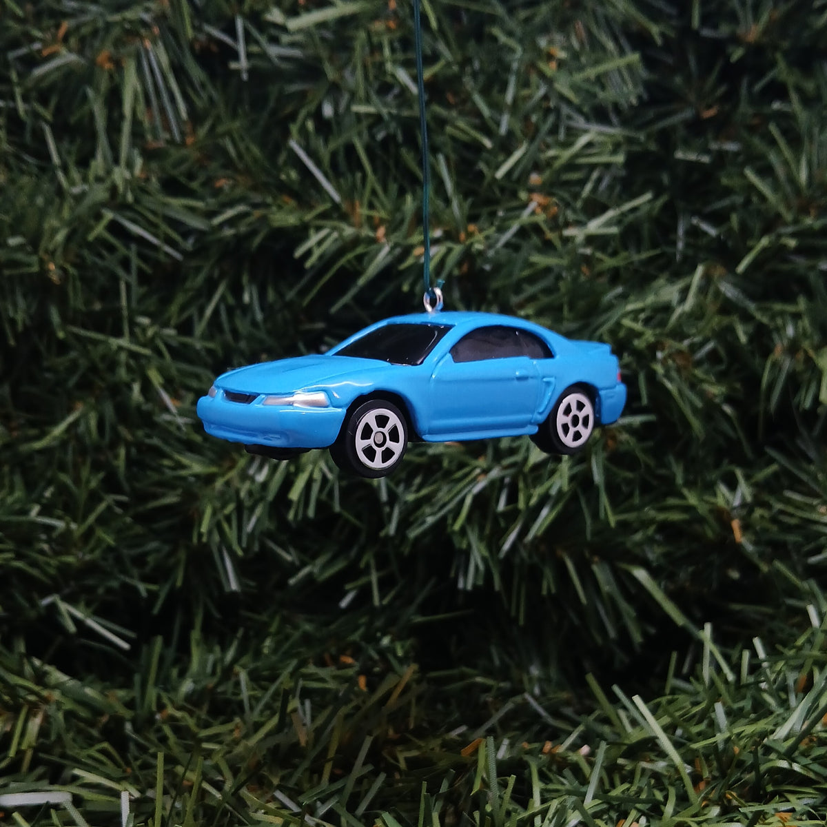 Ford Mustang Christmas ornament fun automotive gift idea for car enthusiast /man cave unique xmas tree