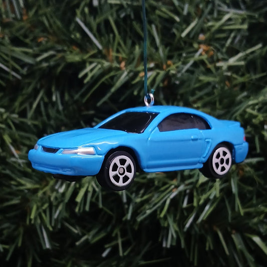 Ford Mustang Christmas ornament fun automotive gift idea for car enthusiast /man cave unique xmas tree