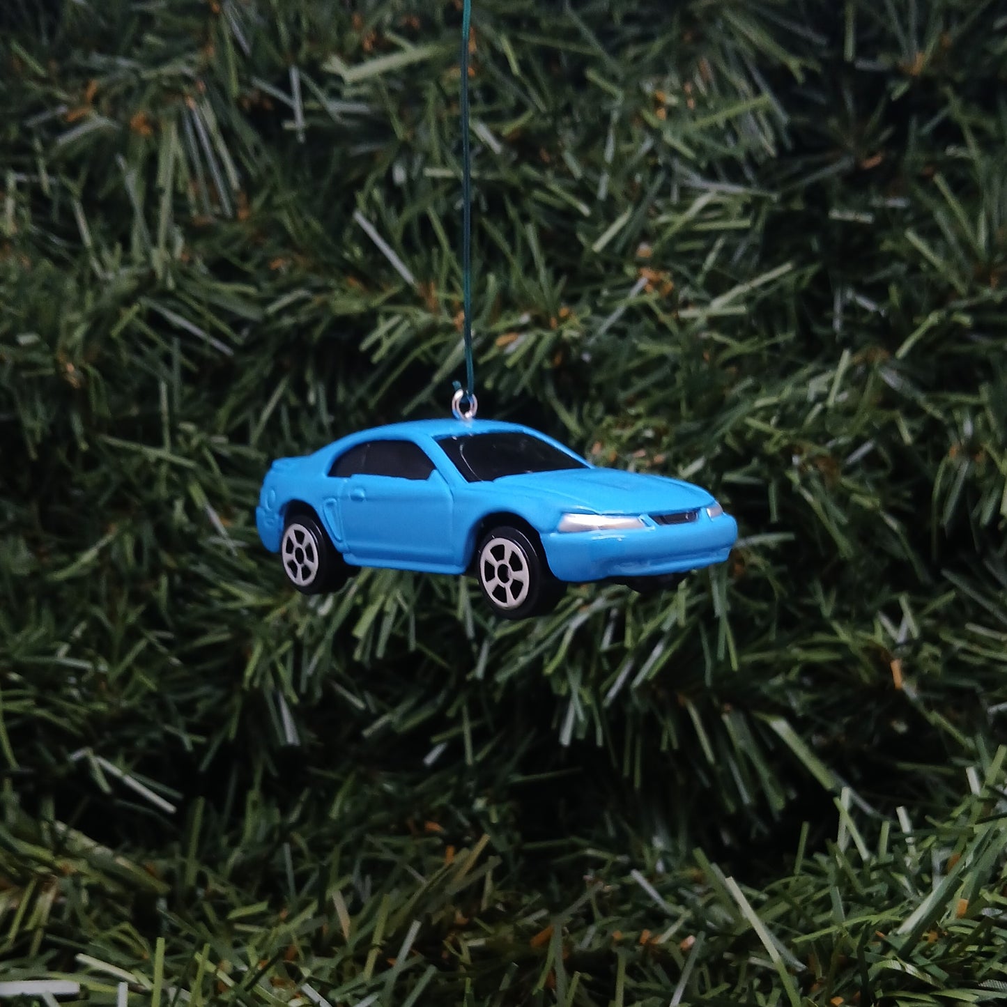 Ford Mustang Christmas ornament fun automotive gift idea for car enthusiast /man cave unique xmas tree