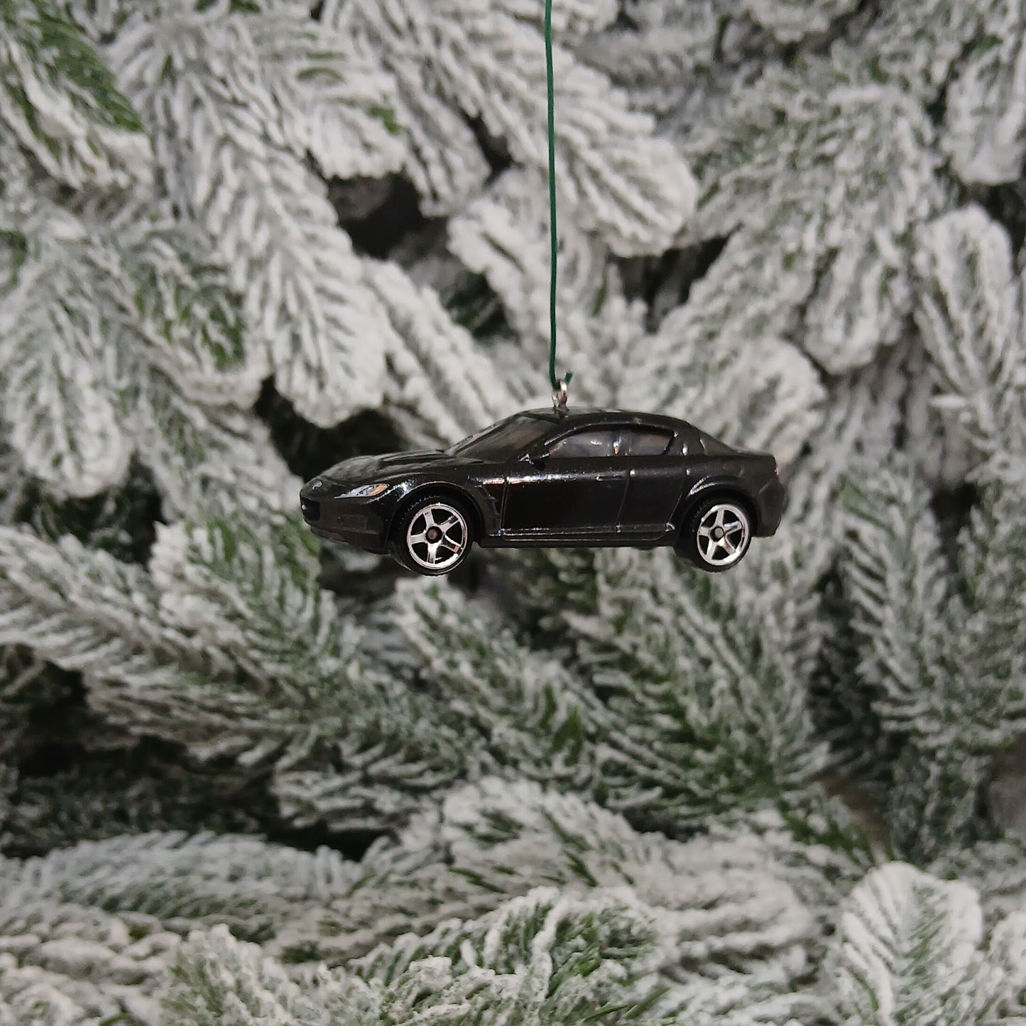 Mazda RX-8 Ornament 2004 Christmas Tree Decoration Unique Xmas Gift Idea Blue Black 2003-2008 RX8 (Copy)