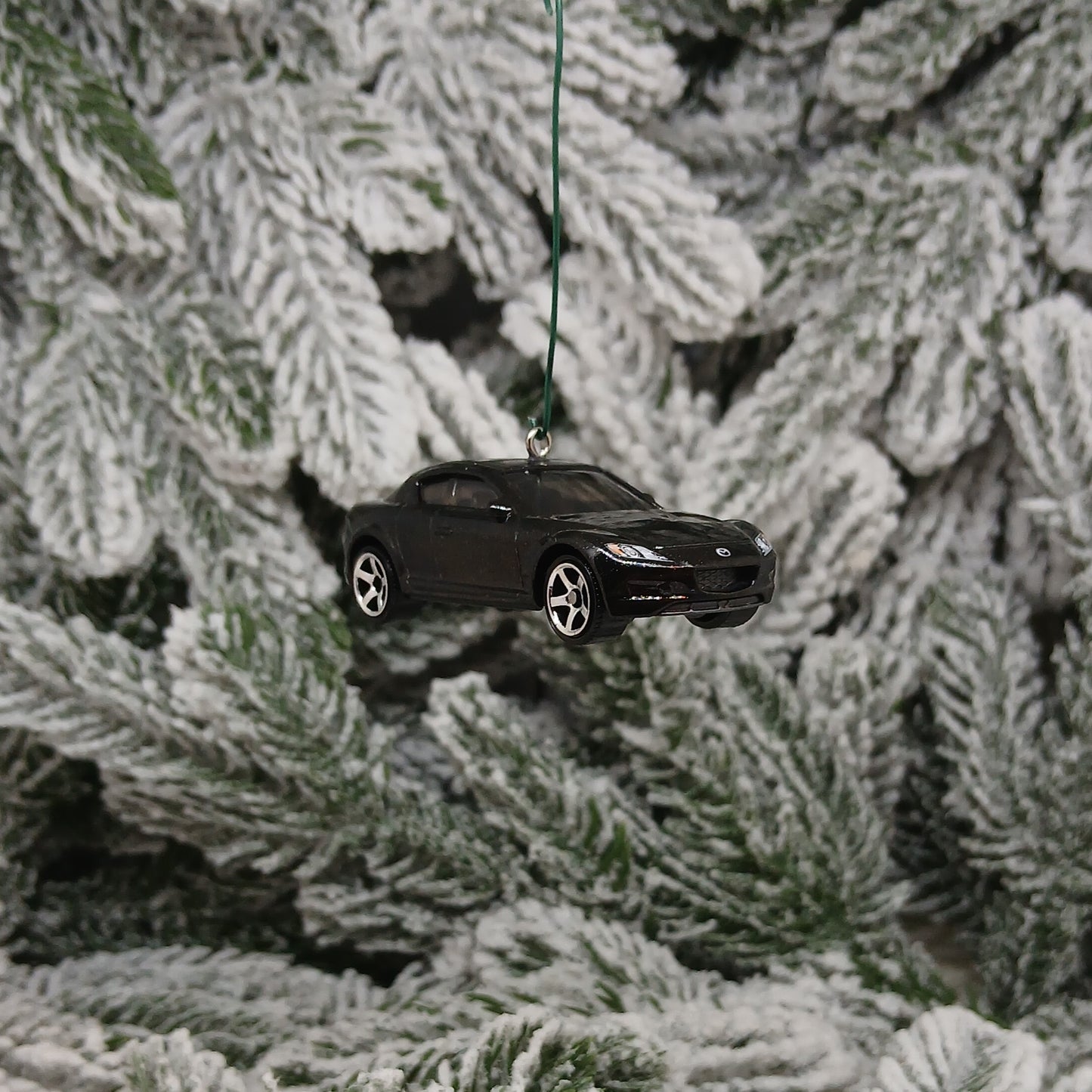 Mazda RX-8 Ornament 2004 Christmas Tree Decoration Unique Xmas Gift Idea Blue Black 2003-2008 RX8 (Copy)