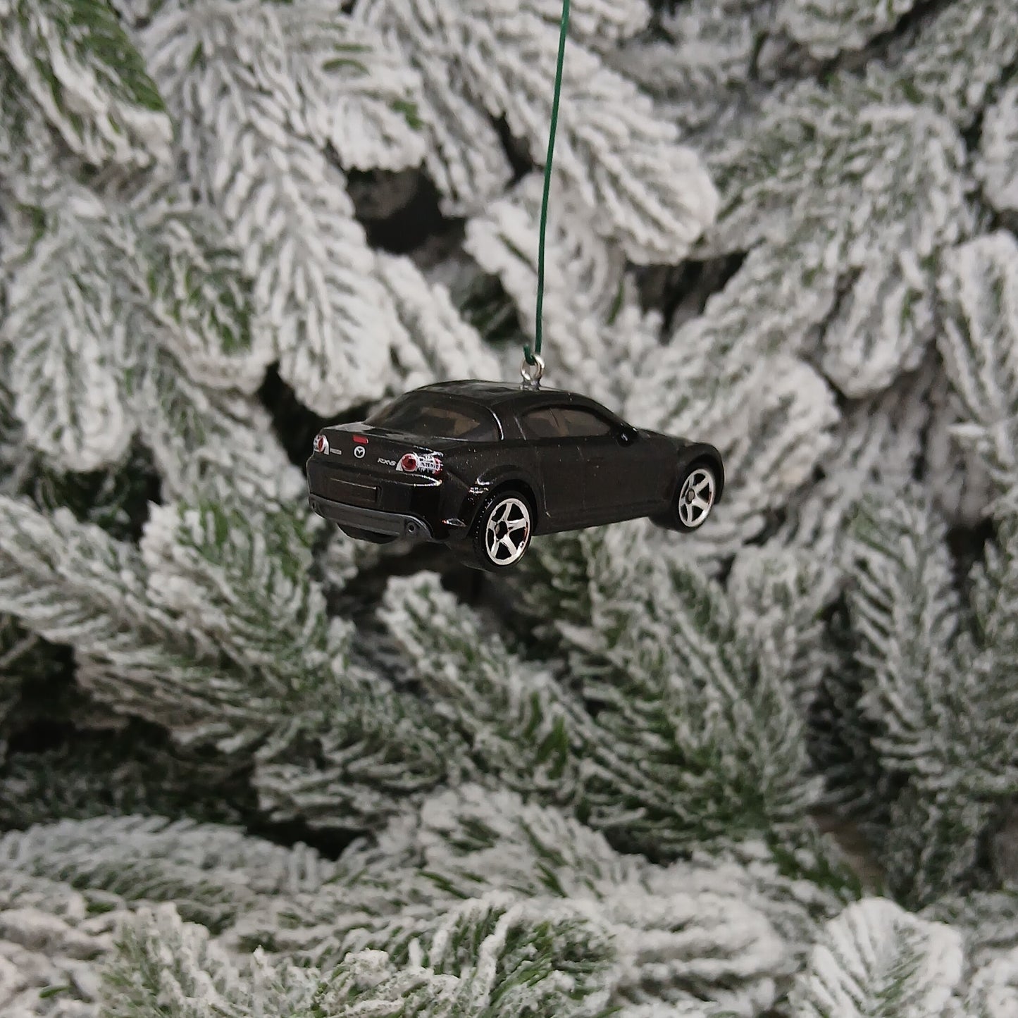 Mazda RX-8 Ornament 2004 Christmas Tree Decoration Unique Xmas Gift Idea Blue Black 2003-2008 RX8 (Copy)