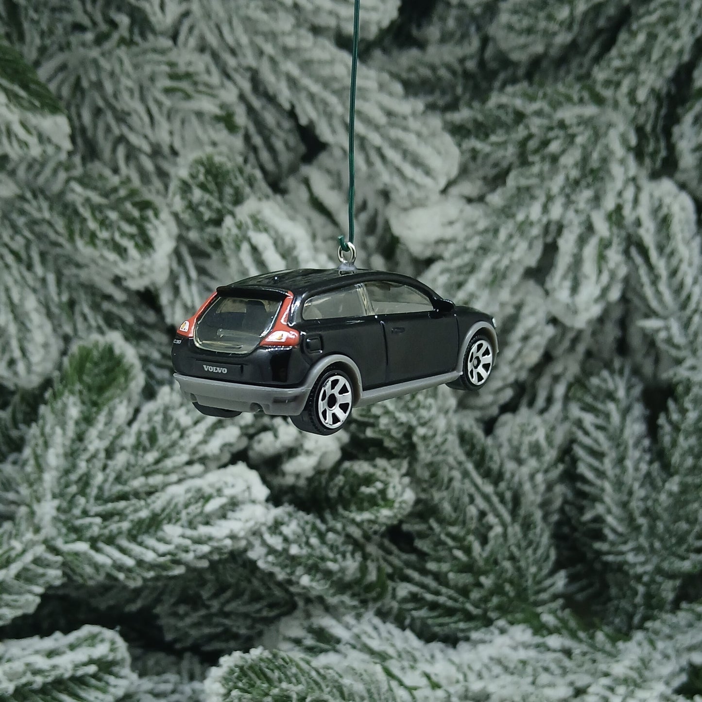 Volvo C30 Ornament Christmas Tree Decoration Unique Gift 2007-2009 Black