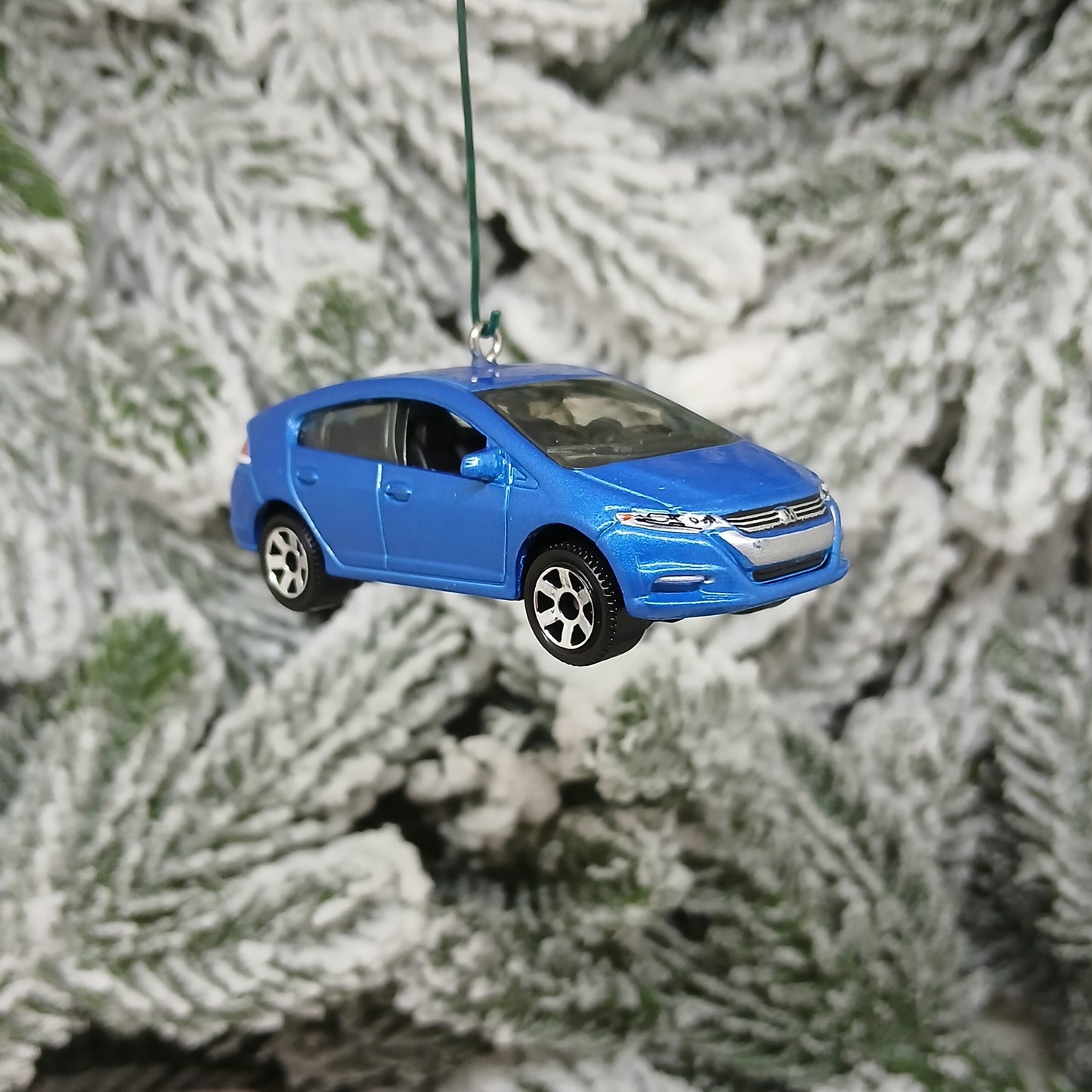 HONDA 2010 Insight Christmas Ornament Unique Gift Idea Red White Silver Blue