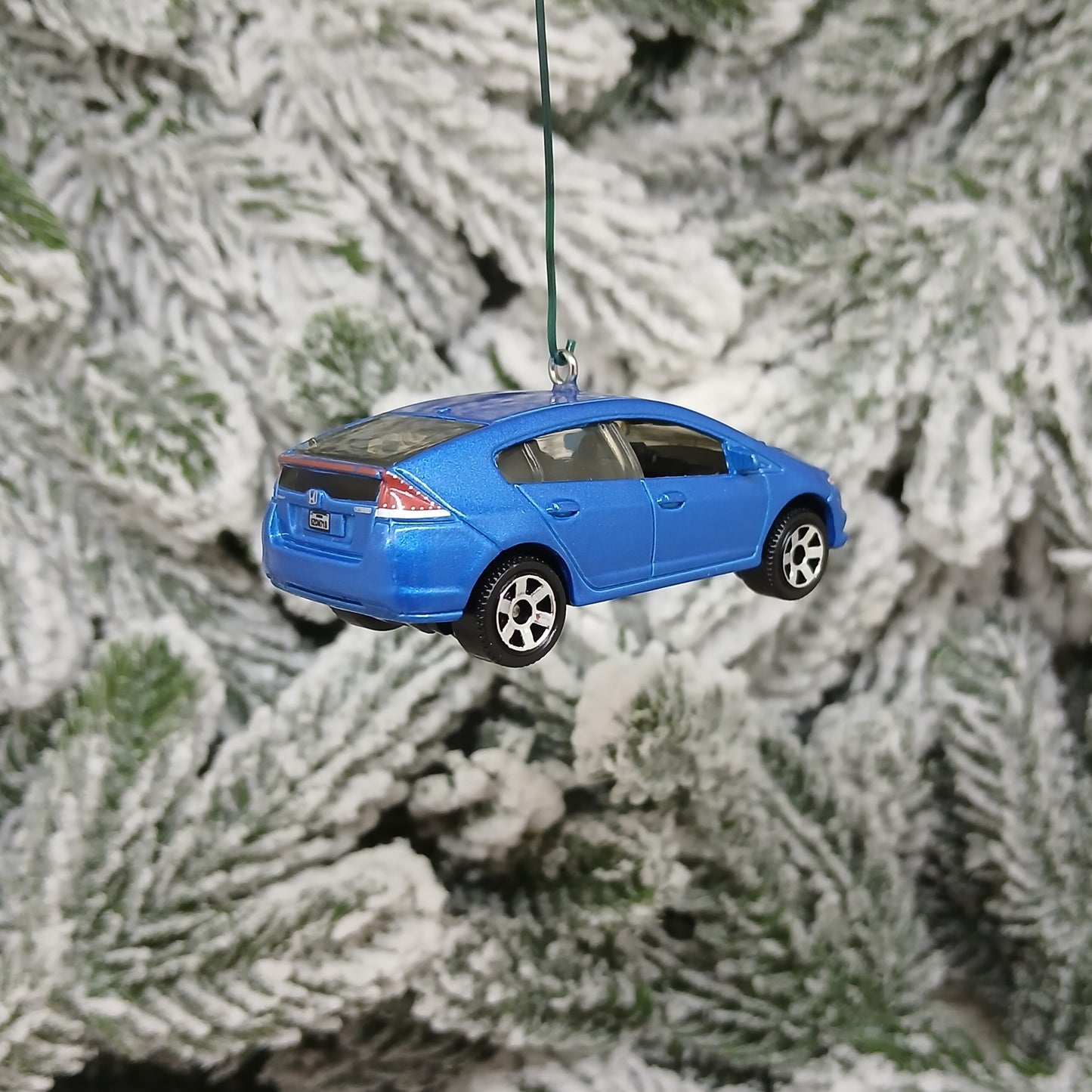 HONDA 2010 Insight Christmas Ornament Unique Gift Idea Red White Silver Blue