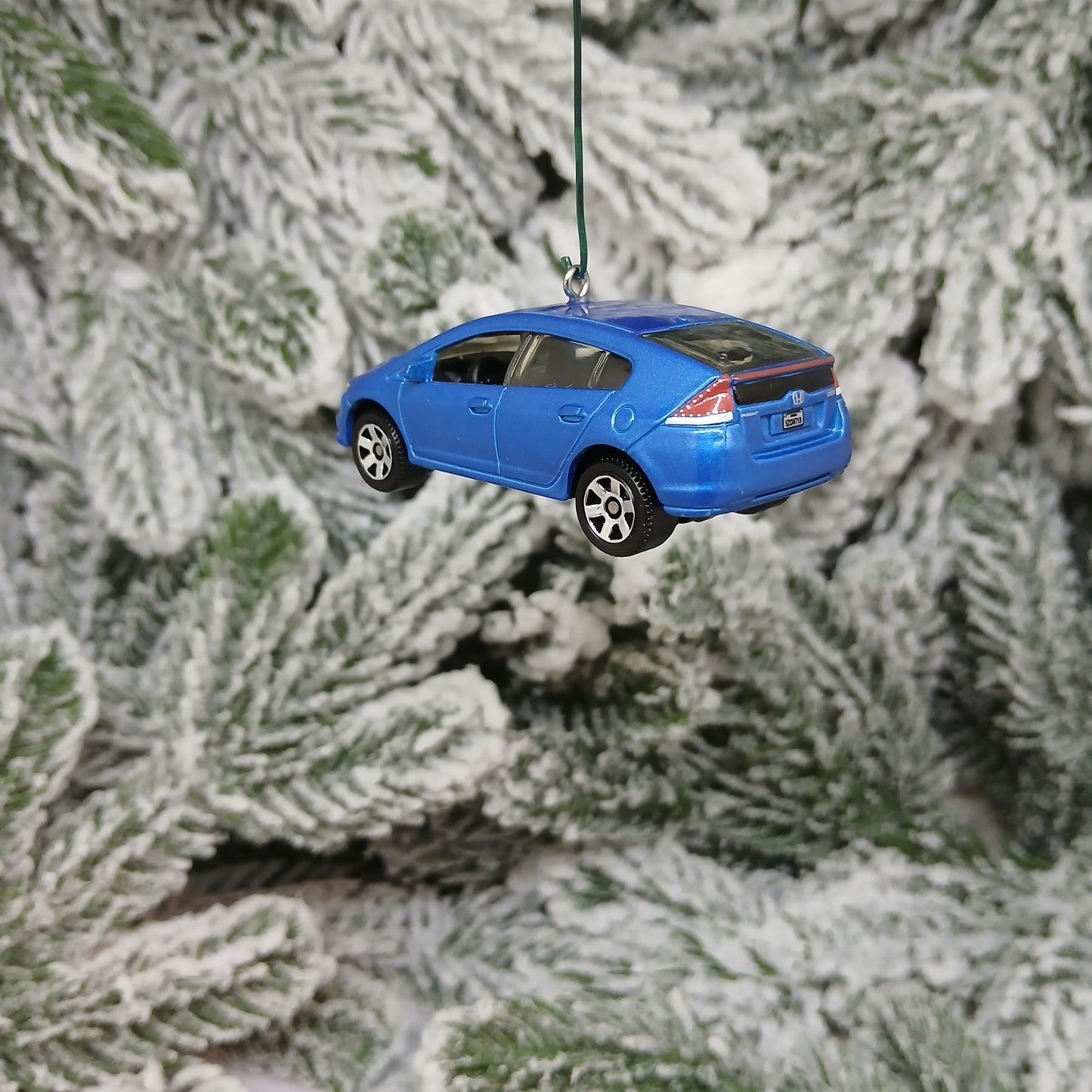 HONDA 2010 Insight Christmas Ornament Unique Gift Idea Red White Silver Blue