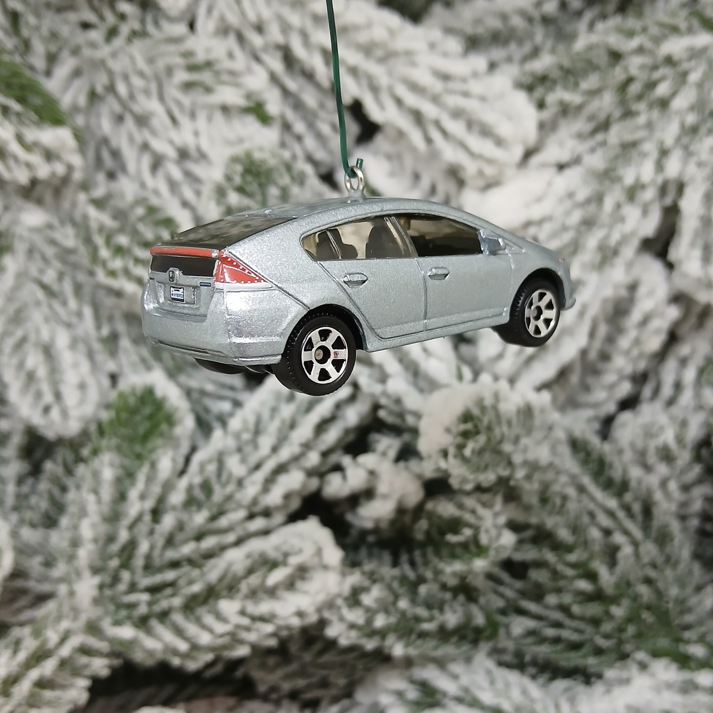 HONDA 2010 Insight Christmas Ornament Unique Gift Idea Red White Silver Blue