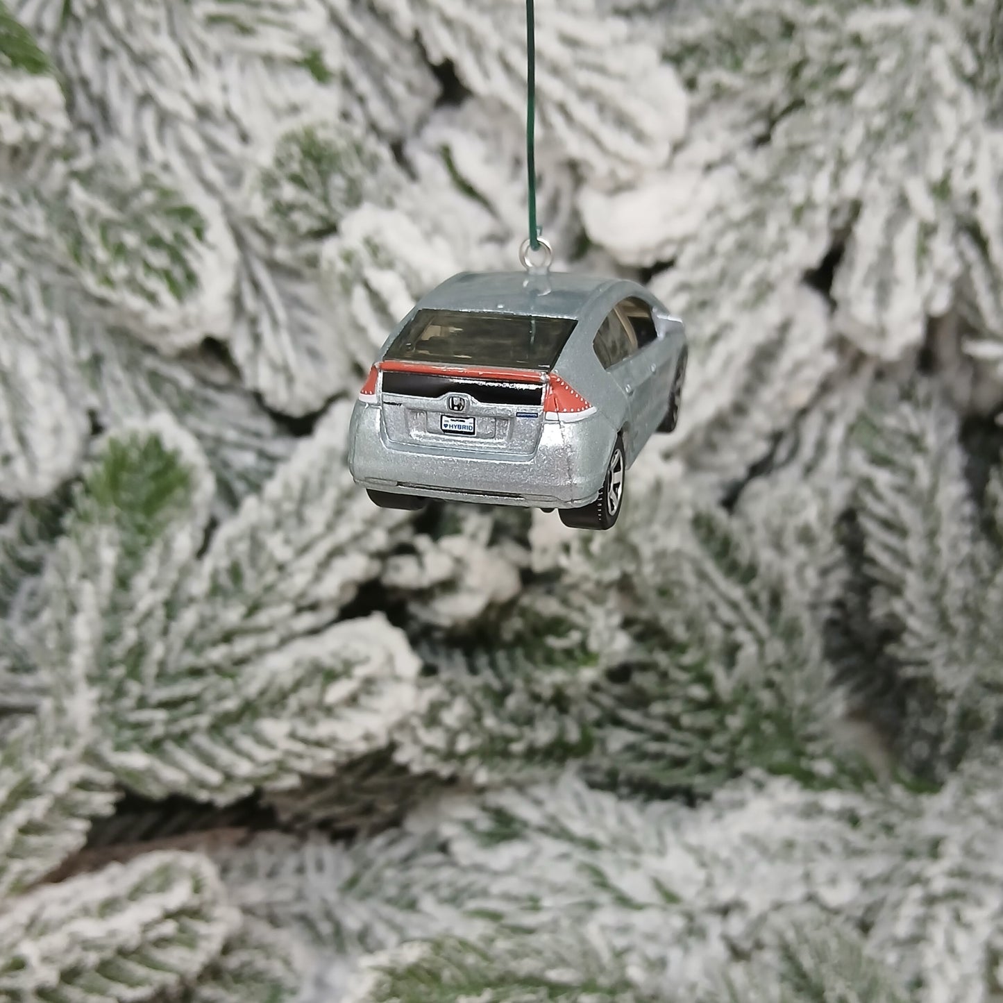 HONDA 2010 Insight Christmas Ornament Unique Gift Idea Red White Silver Blue