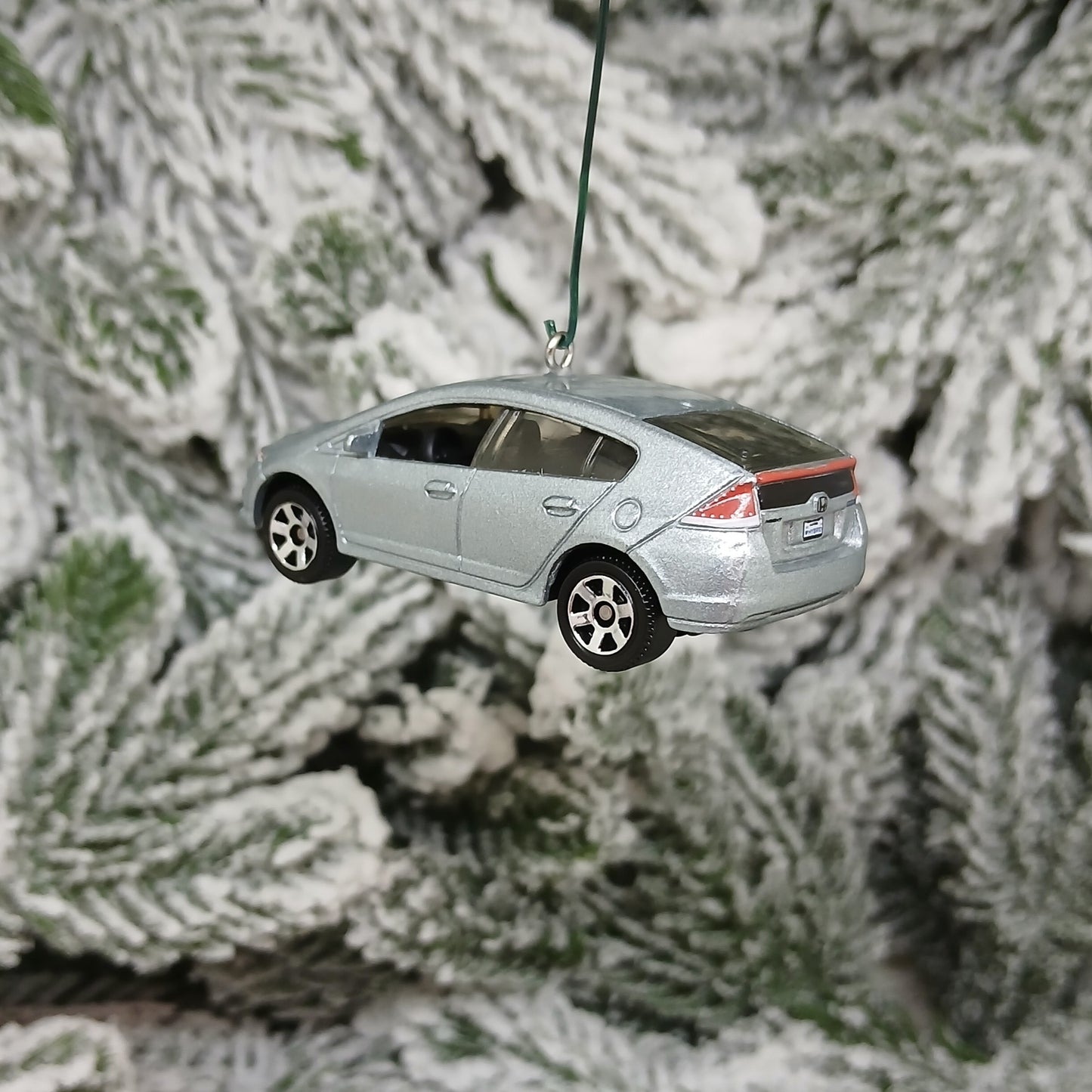 HONDA 2010 Insight Christmas Ornament Unique Gift Idea Red White Silver Blue