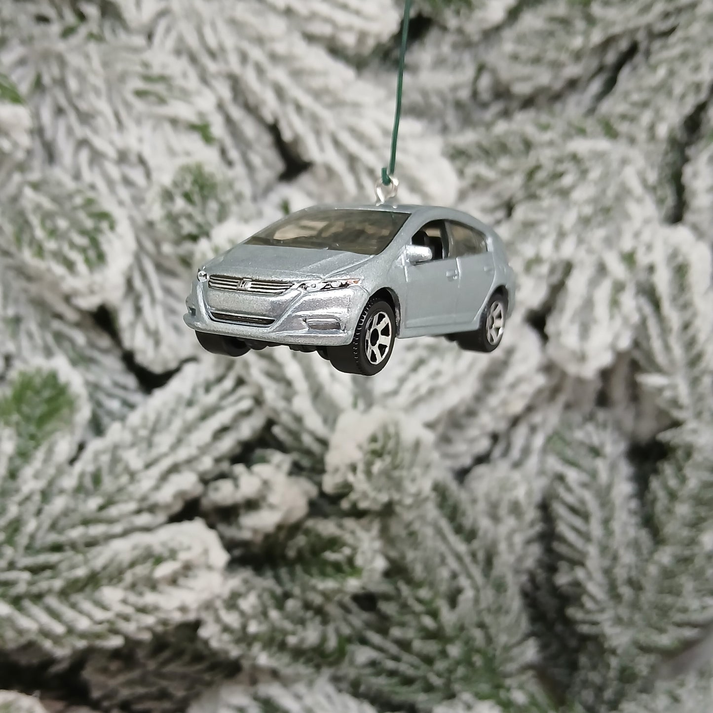 HONDA 2010 Insight Christmas Ornament Unique Gift Idea Red White Silver Blue