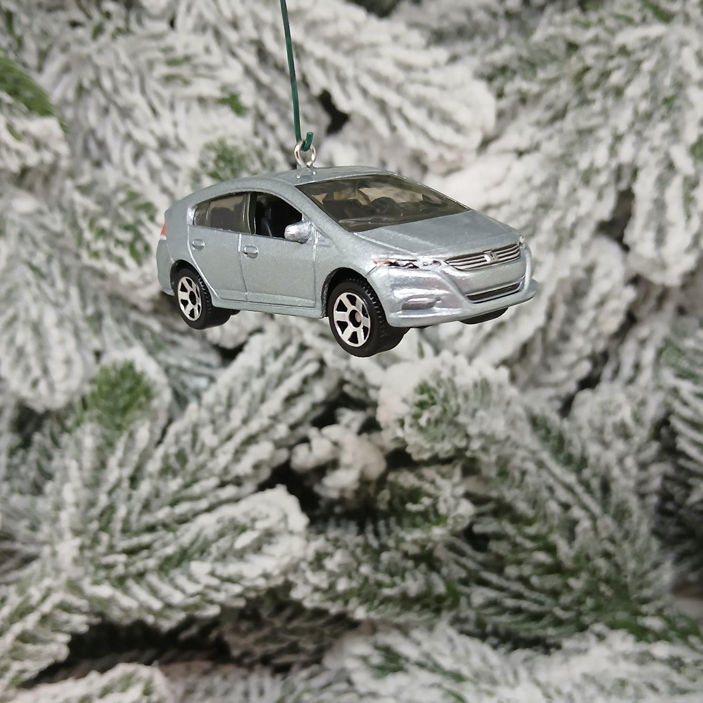 HONDA 2010 Insight Christmas Ornament Unique Gift Idea Red White Silver Blue