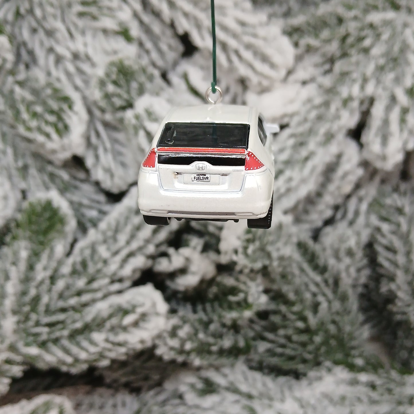 HONDA 2010 Insight Christmas Ornament Unique Gift Idea Red White Silver Blue