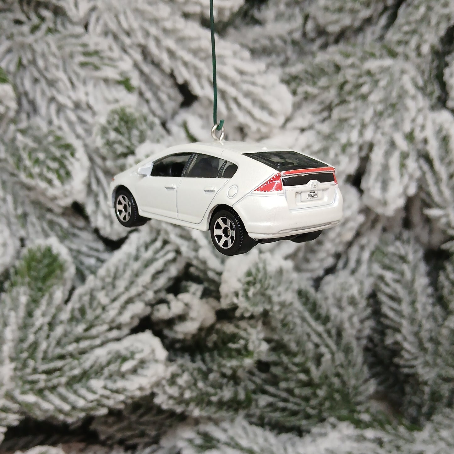 HONDA 2010 Insight Christmas Ornament Unique Gift Idea Red White Silver Blue