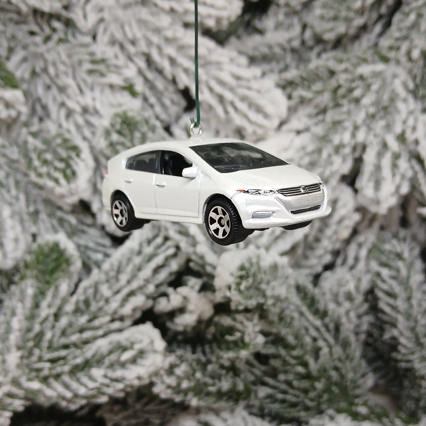 HONDA 2010 Insight Christmas Ornament Unique Gift Idea Red White Silver Blue