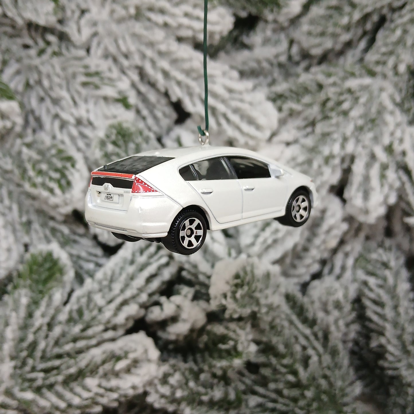 HONDA 2010 Insight Christmas Ornament Unique Gift Idea Red White Silver Blue