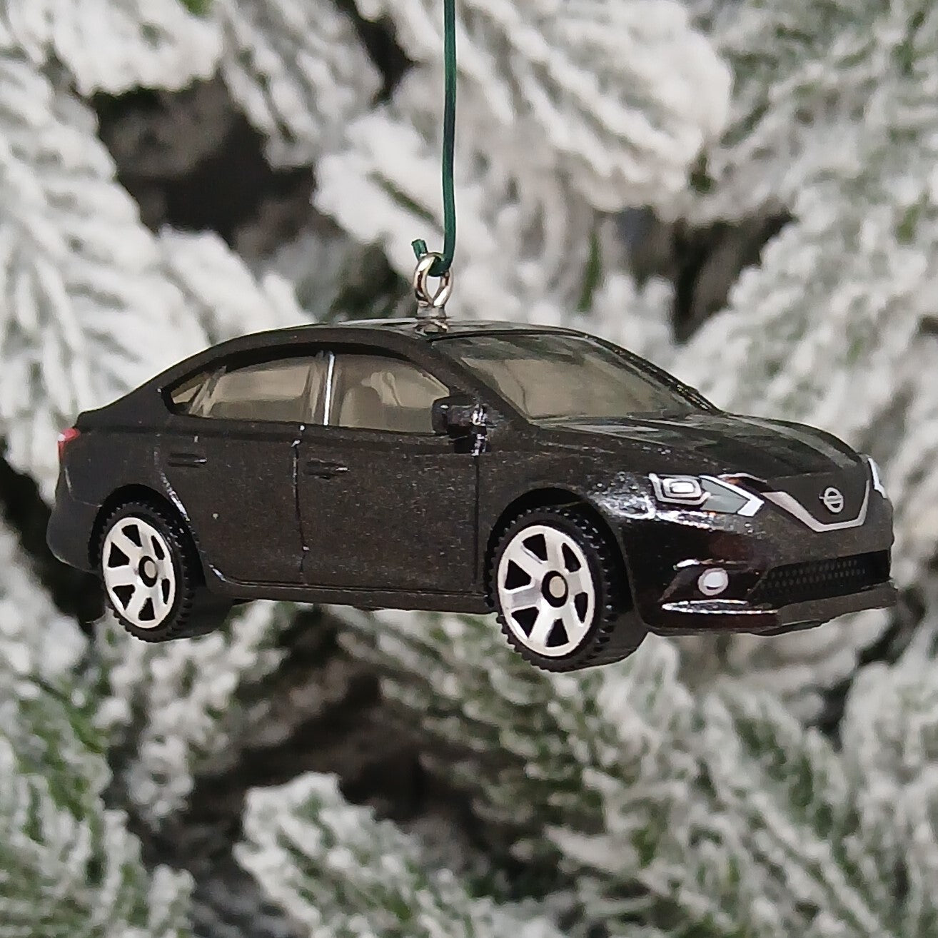 NISSAN SENTRA Christmas Ornament Unique Gift Car Xmas Tree Decoration 2016-2019 Black