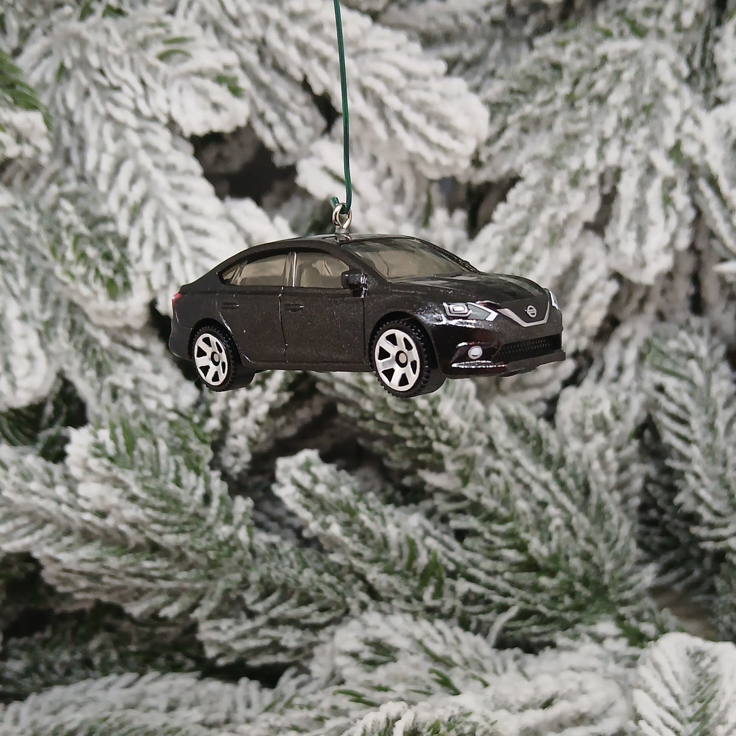 NISSAN SENTRA Christmas Ornament Unique Gift Car Xmas Tree Decoration 2016-2019 Black