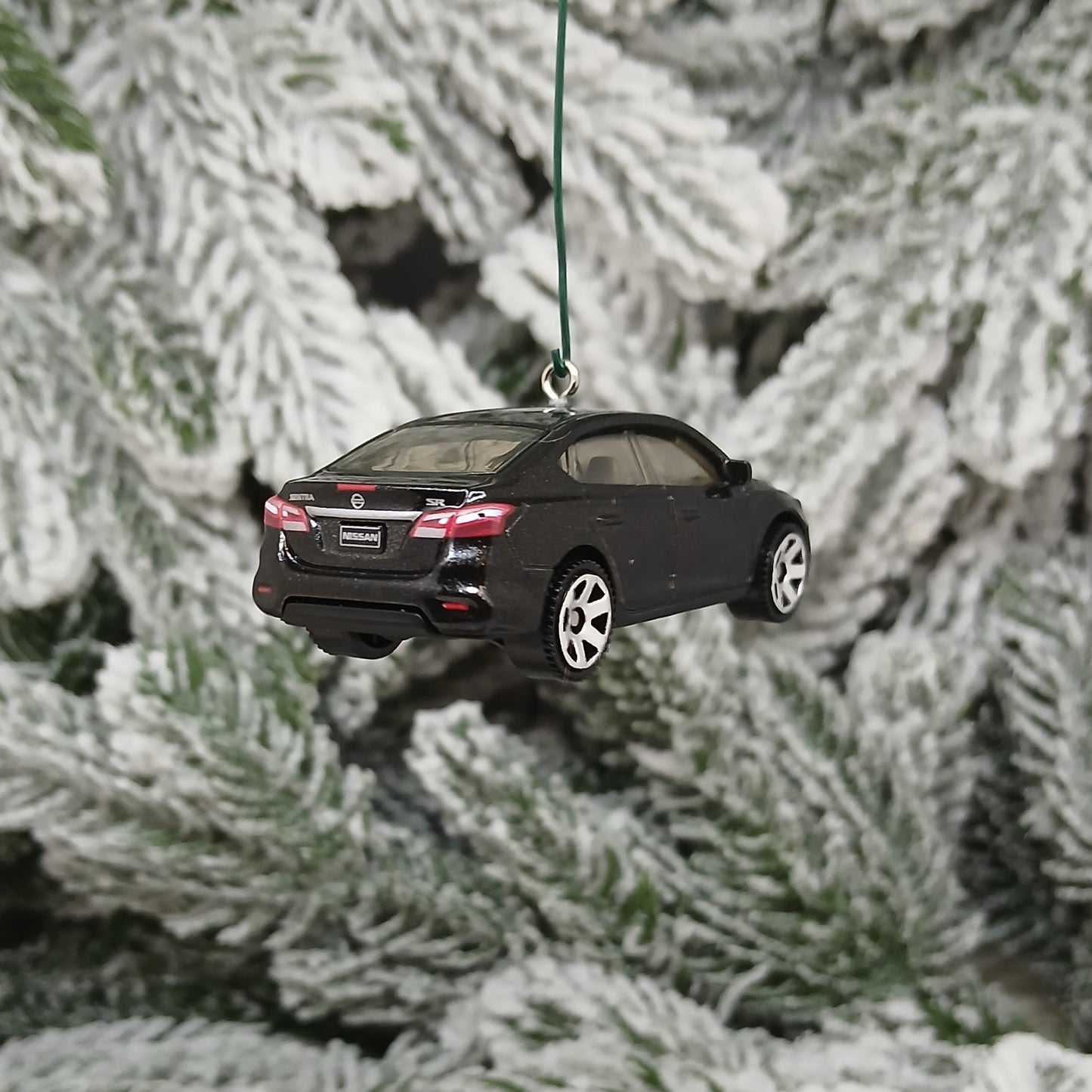 NISSAN SENTRA Christmas Ornament Unique Gift Car Xmas Tree Decoration 2016-2019 Black