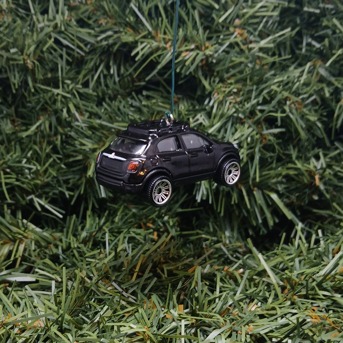 Fiat 2016 500X Ornament Christmas Gift Xmas Tree Decoration Blue White Orange Black Yellow Green