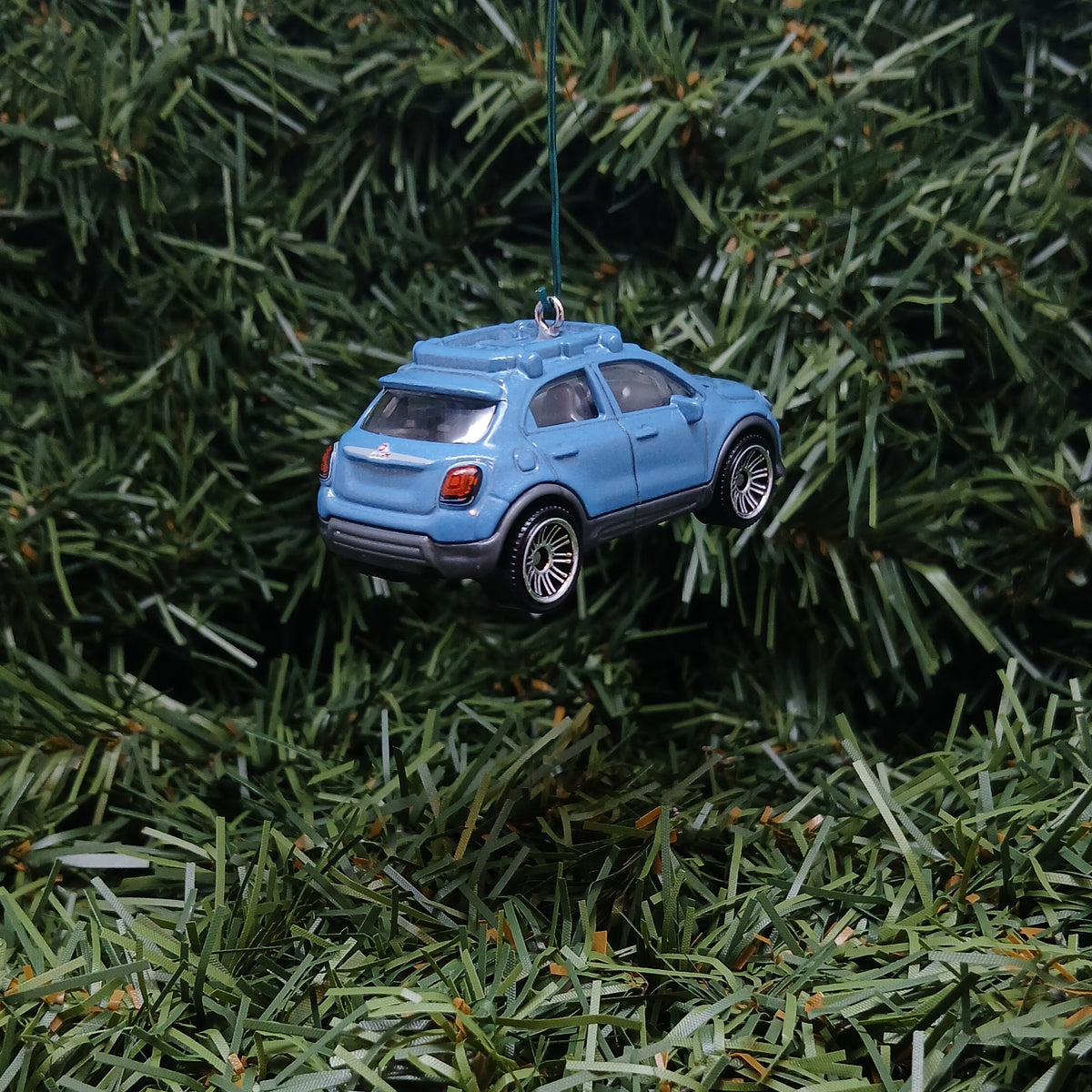 Fiat 2016 500X Ornament Christmas Gift Xmas Tree Decoration Blue White Orange Black Yellow Green