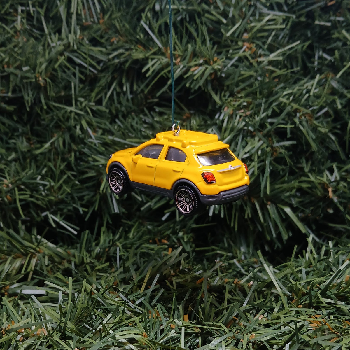 Fiat 2016 500X Ornament Christmas Gift Xmas Tree Decoration Blue White Orange Black Yellow Green