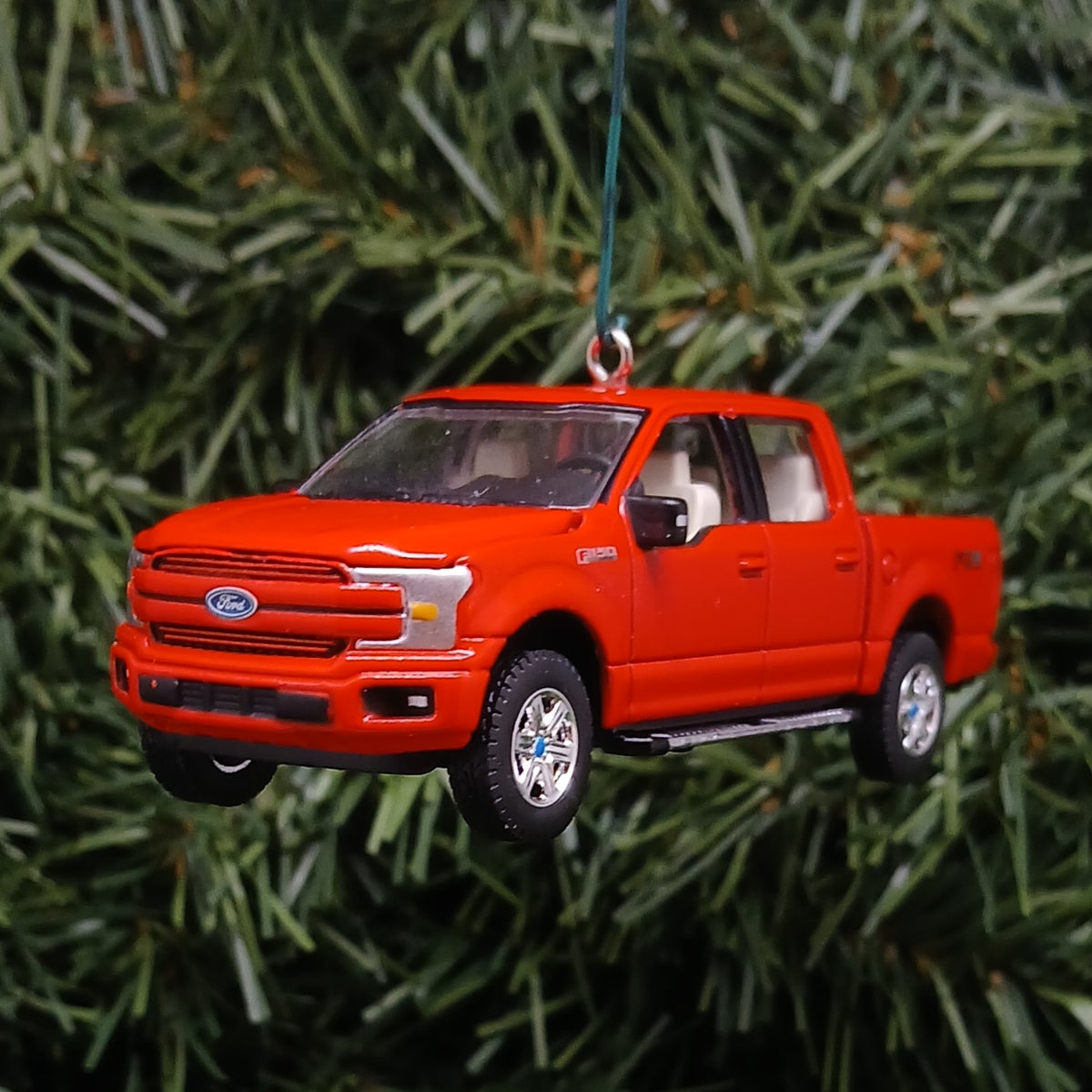 Ford F-150 Ornament 2015-2020 Christmas Gift Idea 2018 F150 Truck Unique Xmas Decoration Red
