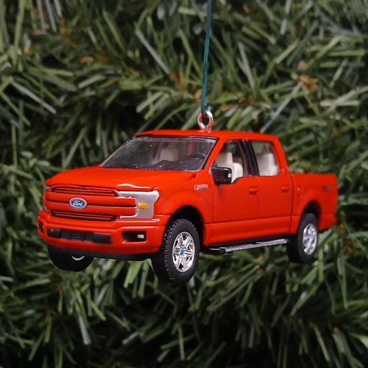 Ford F-150 Ornament 2015-2020 Christmas Gift Idea 2018 F150 Truck Unique Xmas Decoration Red