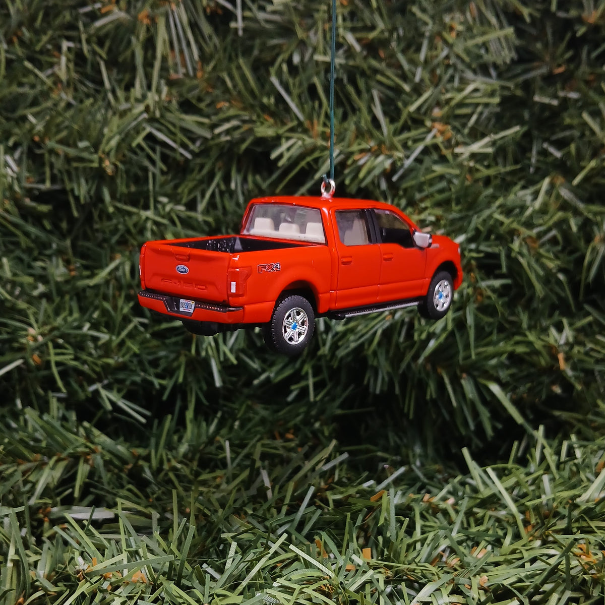 Ford F-150 Ornament 2015-2020 Christmas Gift Idea 2018 F150 Truck Unique Xmas Decoration Red