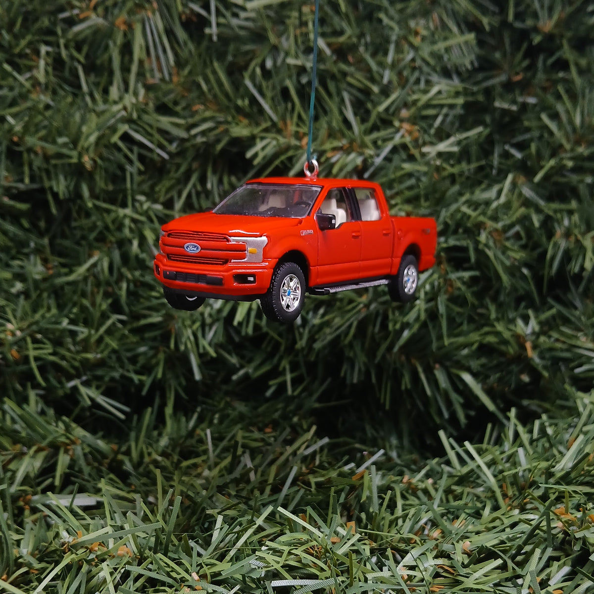 Ford F-150 Ornament 2015-2020 Christmas Gift Idea 2018 F150 Truck Unique Xmas Decoration Red