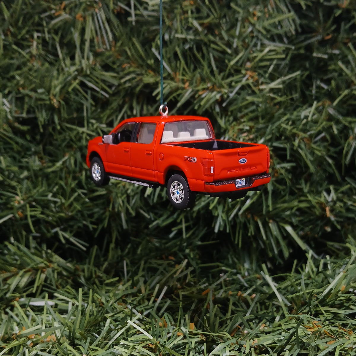 Ford F-150 Ornament 2015-2020 Christmas Gift Idea 2018 F150 Truck Unique Xmas Decoration Red