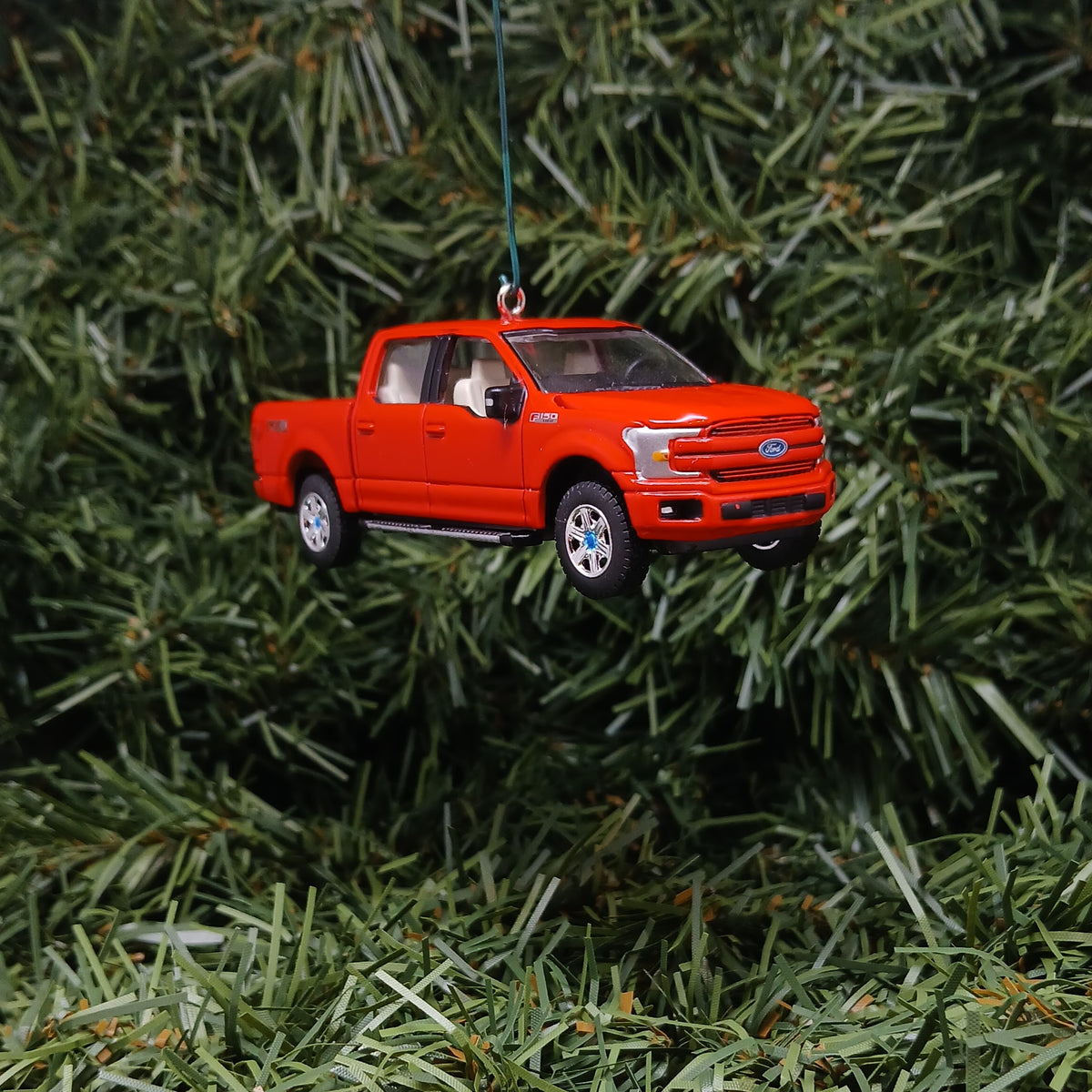 Ford F-150 Ornament 2015-2020 Christmas Gift Idea 2018 F150 Truck Unique Xmas Decoration Red