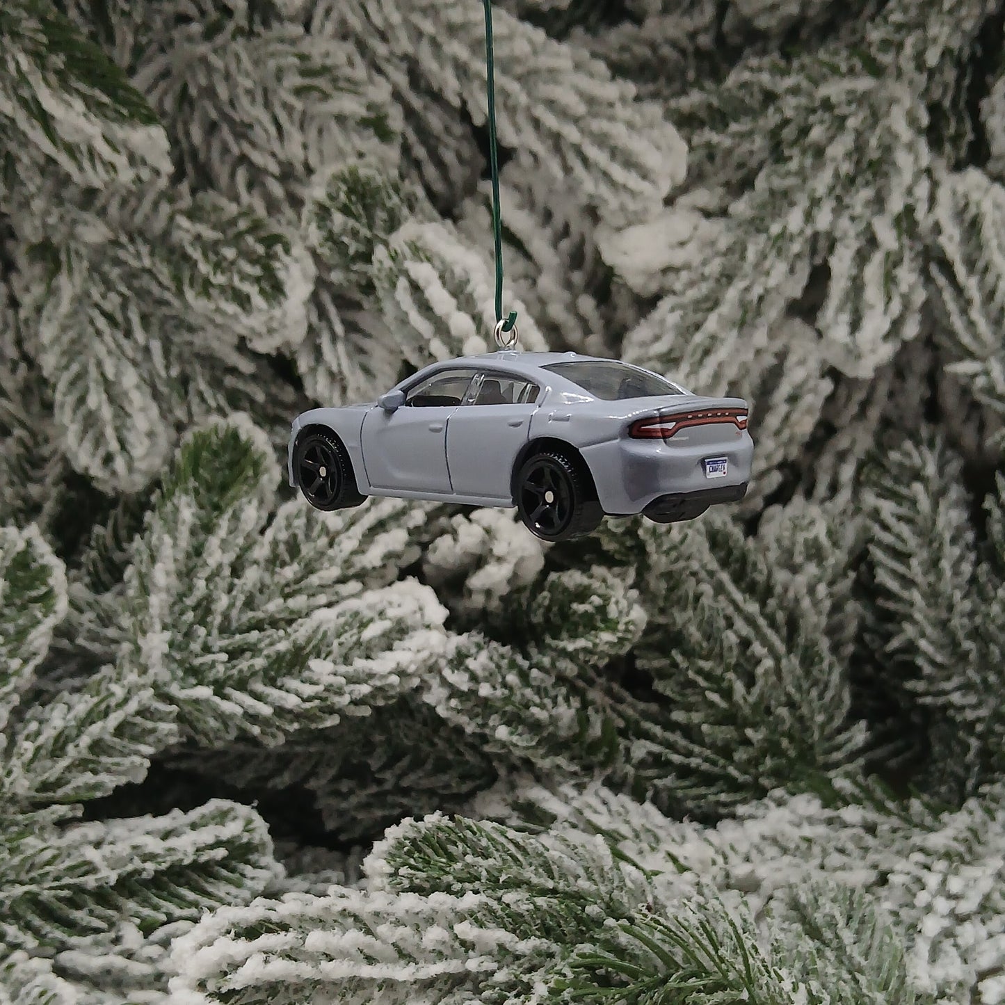DODGE 2018 CHARGER Ornament Christmas Gift Xmas Tree Decoration 2015 - 2023 White Gray Purple