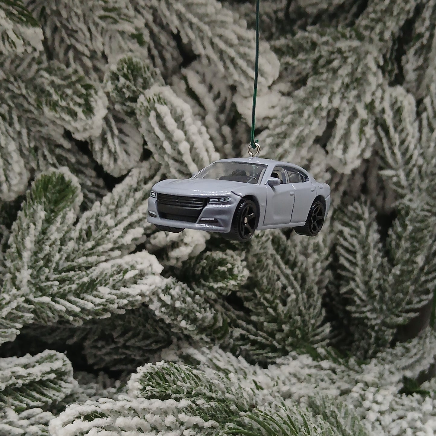 DODGE 2018 CHARGER Ornament Christmas Gift Xmas Tree Decoration 2015 - 2023 White Gray Purple