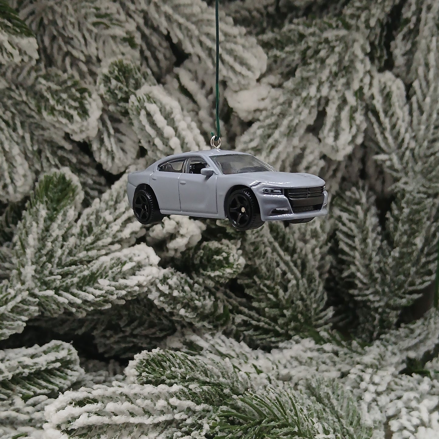 DODGE 2018 CHARGER Ornament Christmas Gift Xmas Tree Decoration 2015 - 2023 White Gray Purple