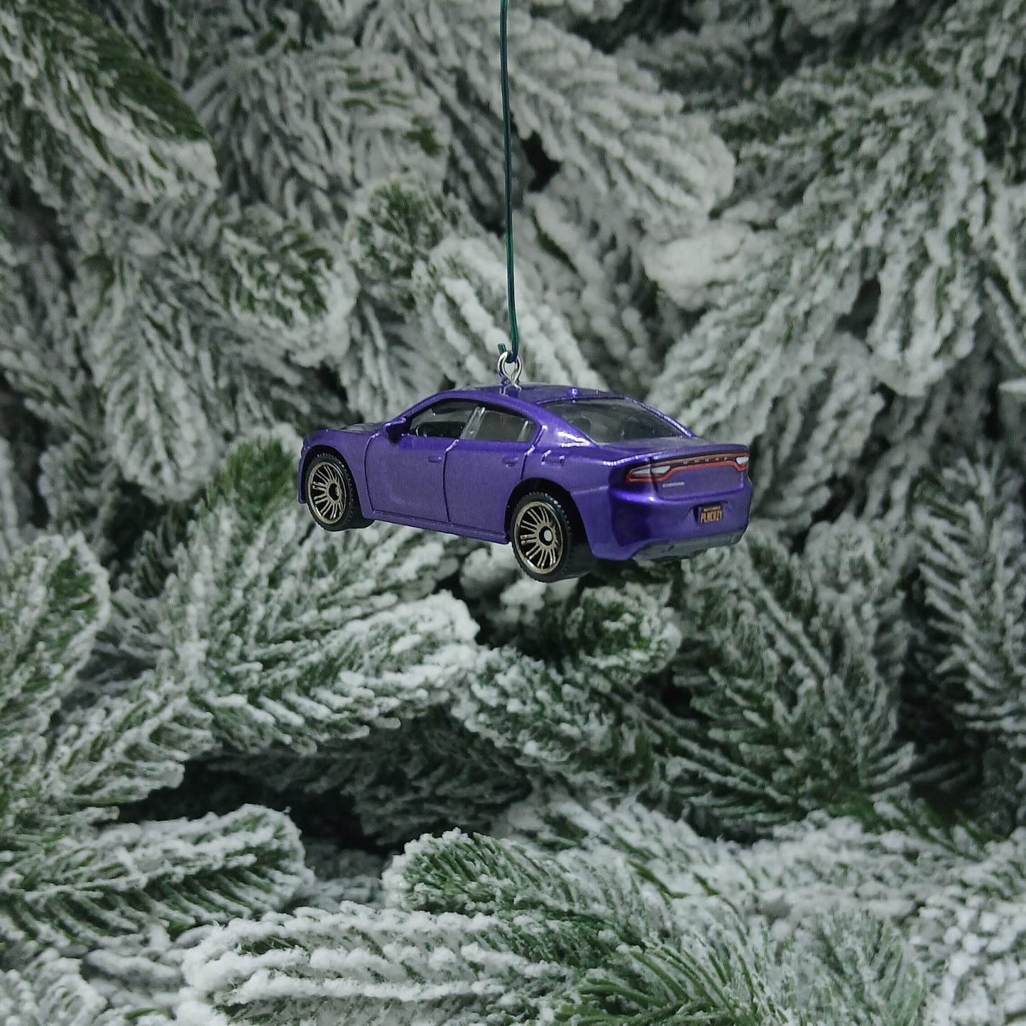 DODGE 2018 CHARGER Ornament Christmas Gift Xmas Tree Decoration 2015 - 2023 White Gray Purple