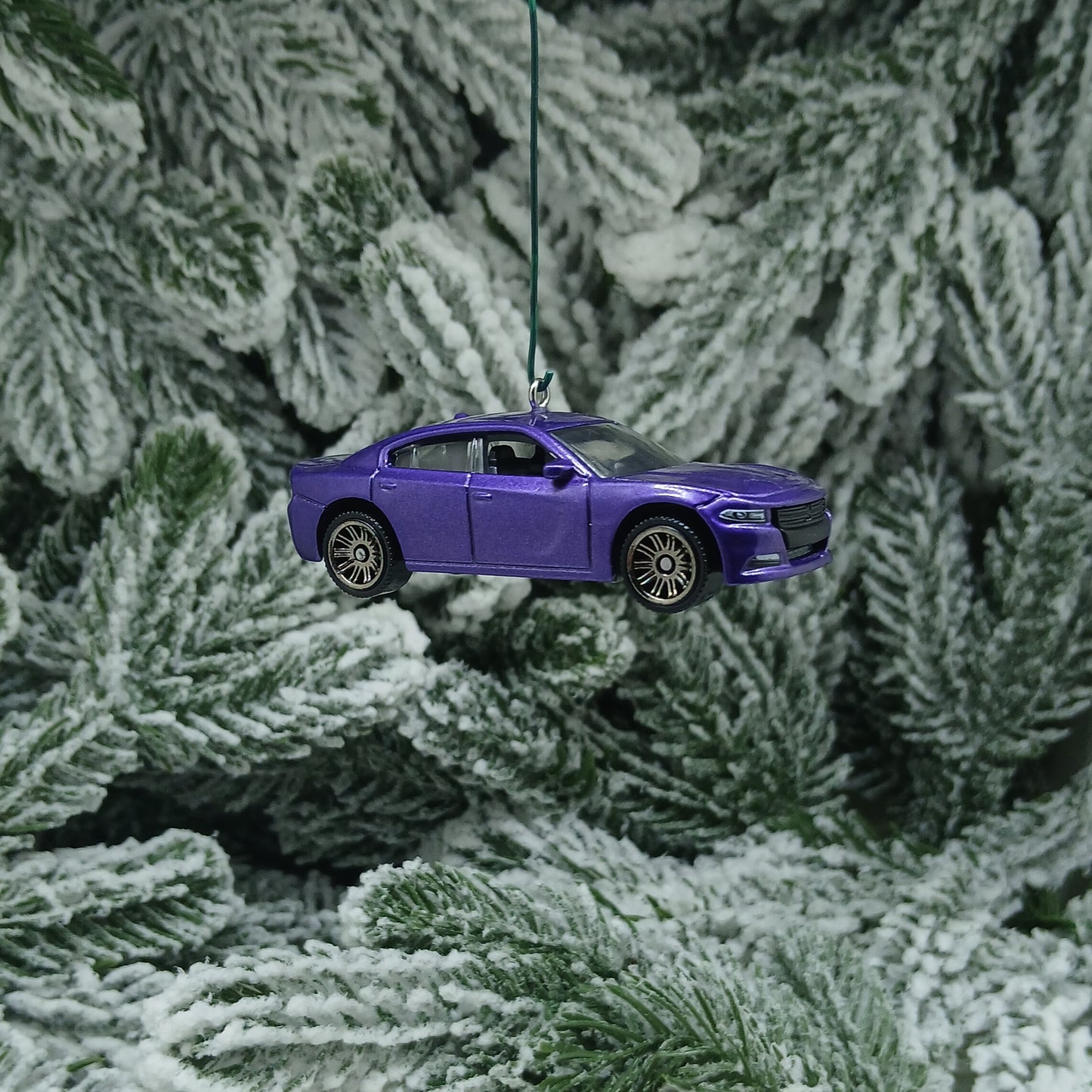 DODGE 2018 CHARGER Ornament Christmas Gift Xmas Tree Decoration 2015 - 2023 White Gray Purple
