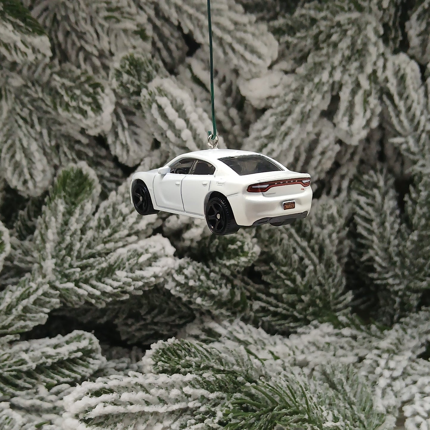 DODGE 2018 CHARGER Ornament Christmas Gift Xmas Tree Decoration 2015 - 2023 White Gray Purple
