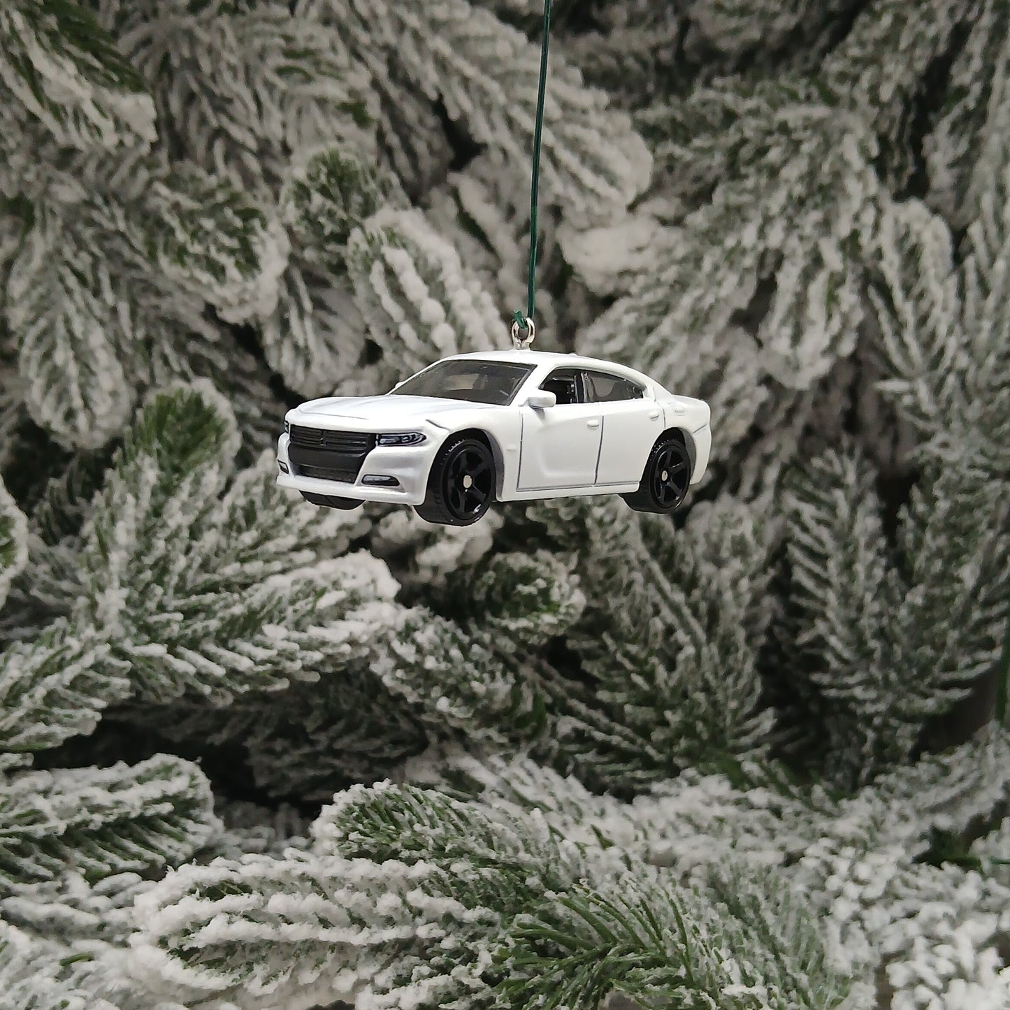 DODGE 2018 CHARGER Ornament Christmas Gift Xmas Tree Decoration 2015 - 2023 White Gray Purple