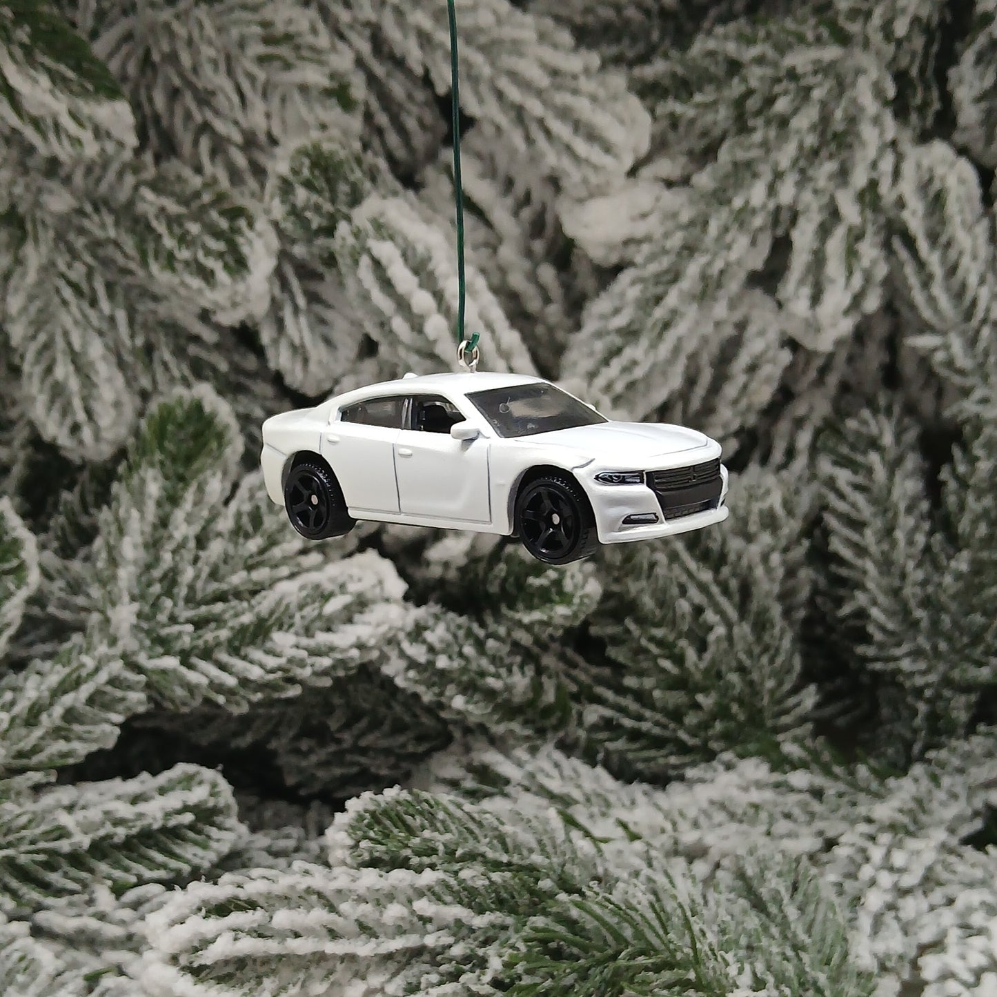 DODGE 2018 CHARGER Ornament Christmas Gift Xmas Tree Decoration 2015 - 2023 White Gray Purple